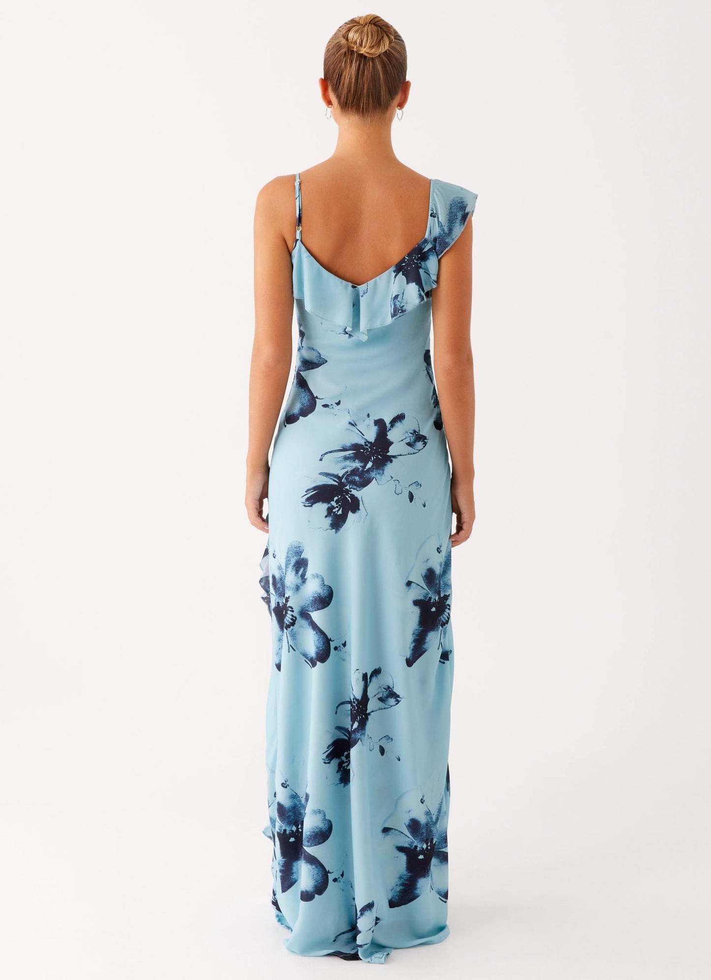 Goldsmith Maxi Dress - Blue Black Floral
