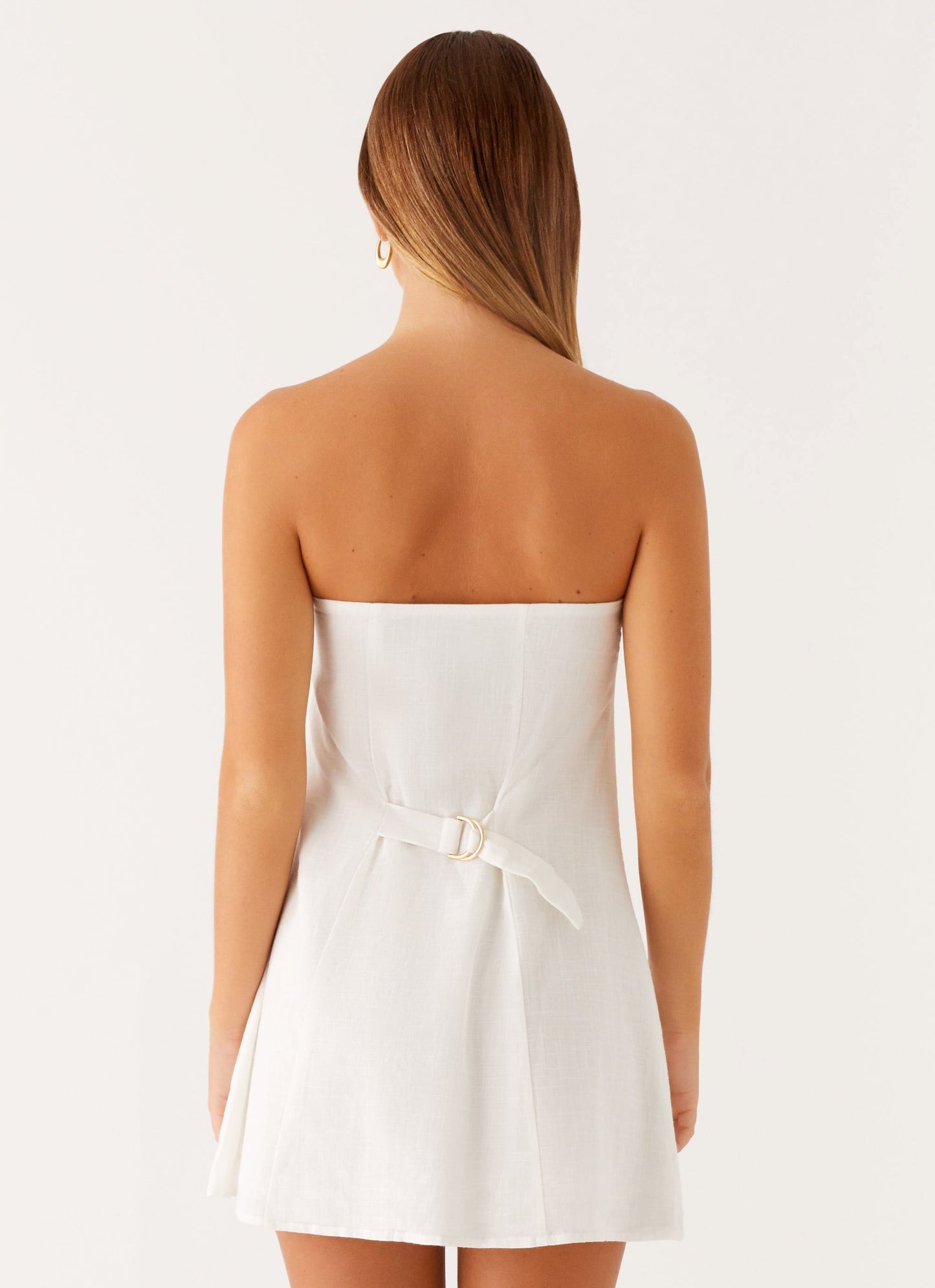 Hazel Mini Dress - White