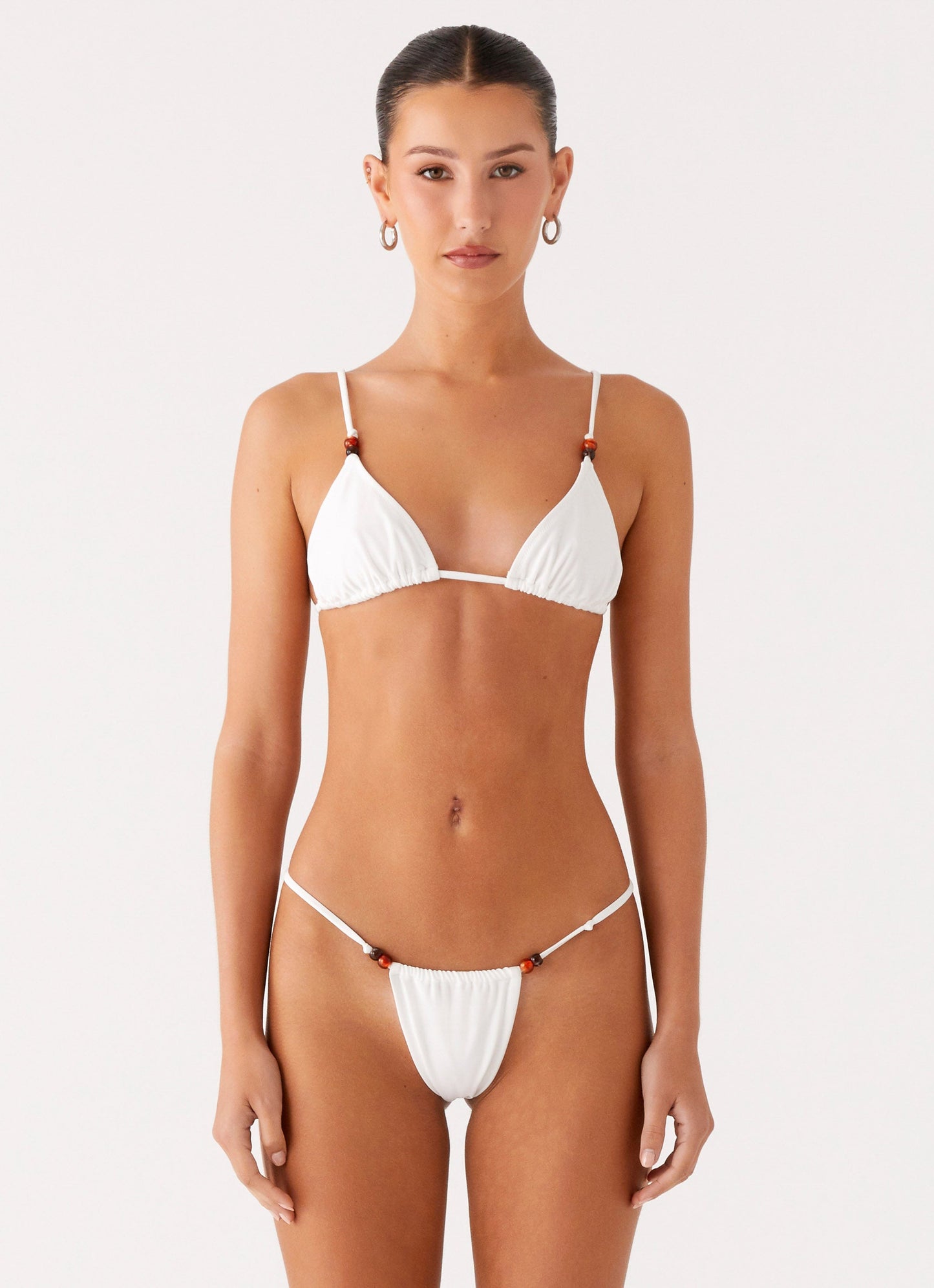 Ivanka Bikini Top - White