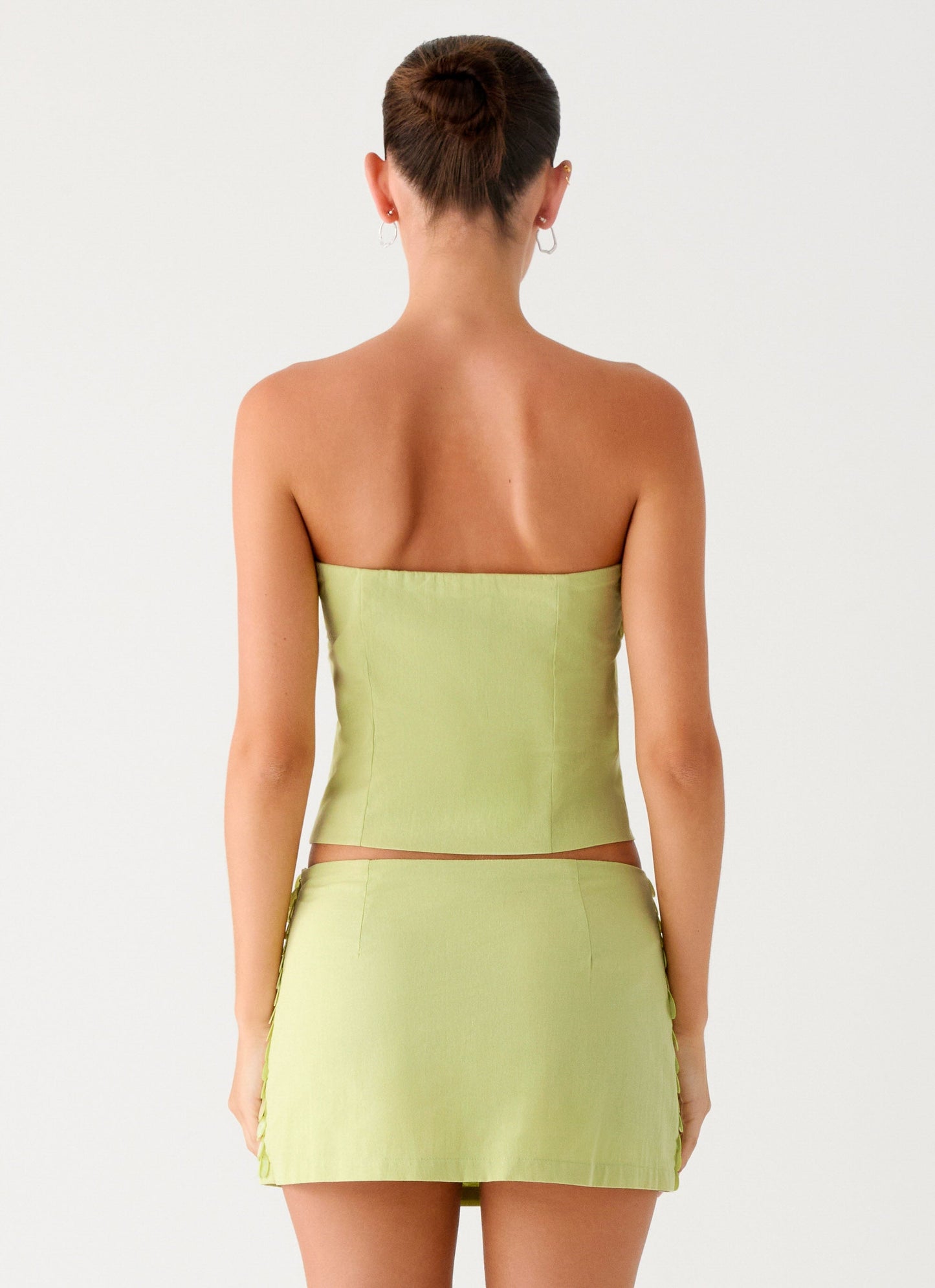 Jennie Beaded Mini Skirt - Green