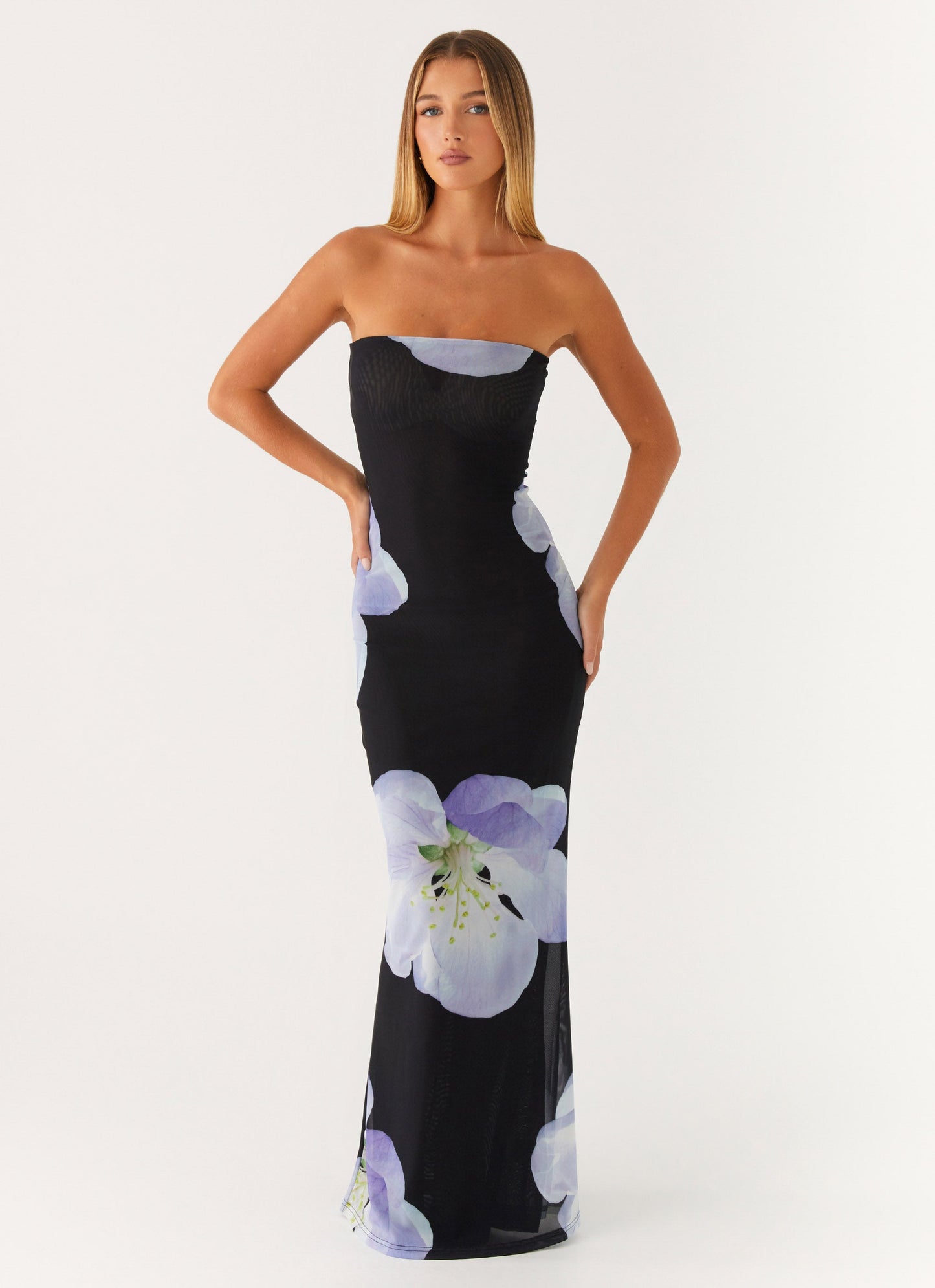 Jorja Maxi Dress - Flower Print