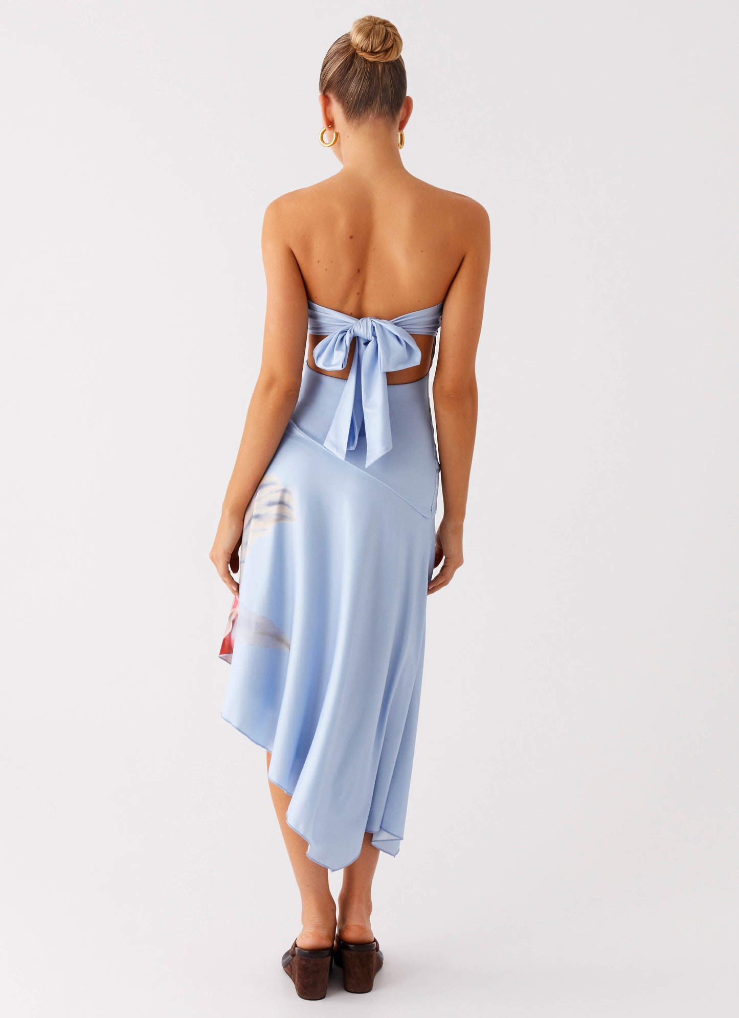 Juliana Midi Dress - Deep Sea Bloom