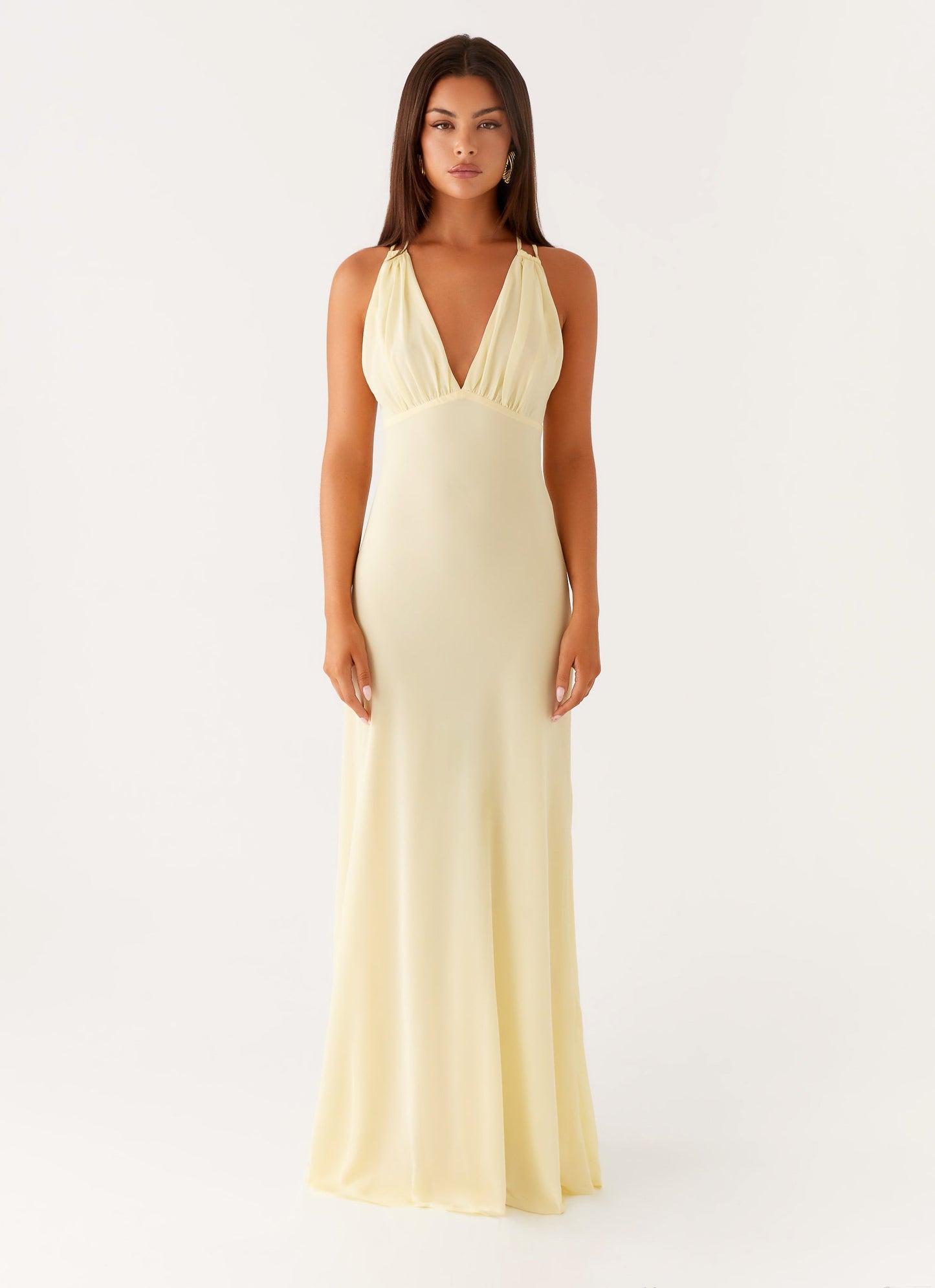 Kacia Maxi Dress - Lemon