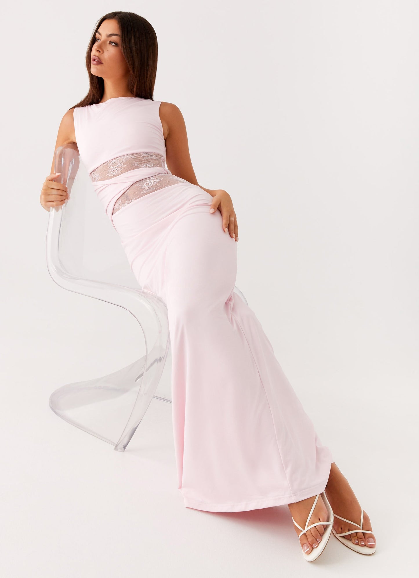 Karma Maxi Dress - Pink