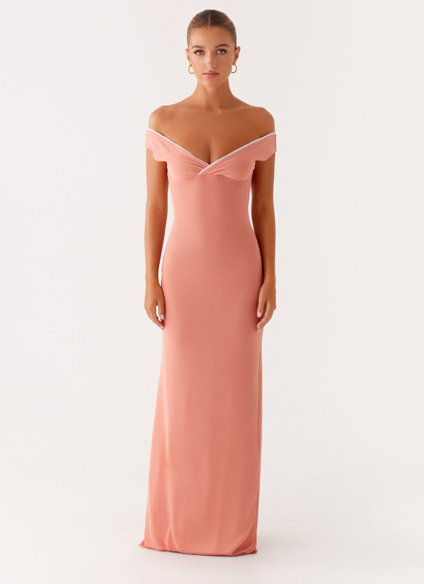 Katiya Maxi Dress - Peach