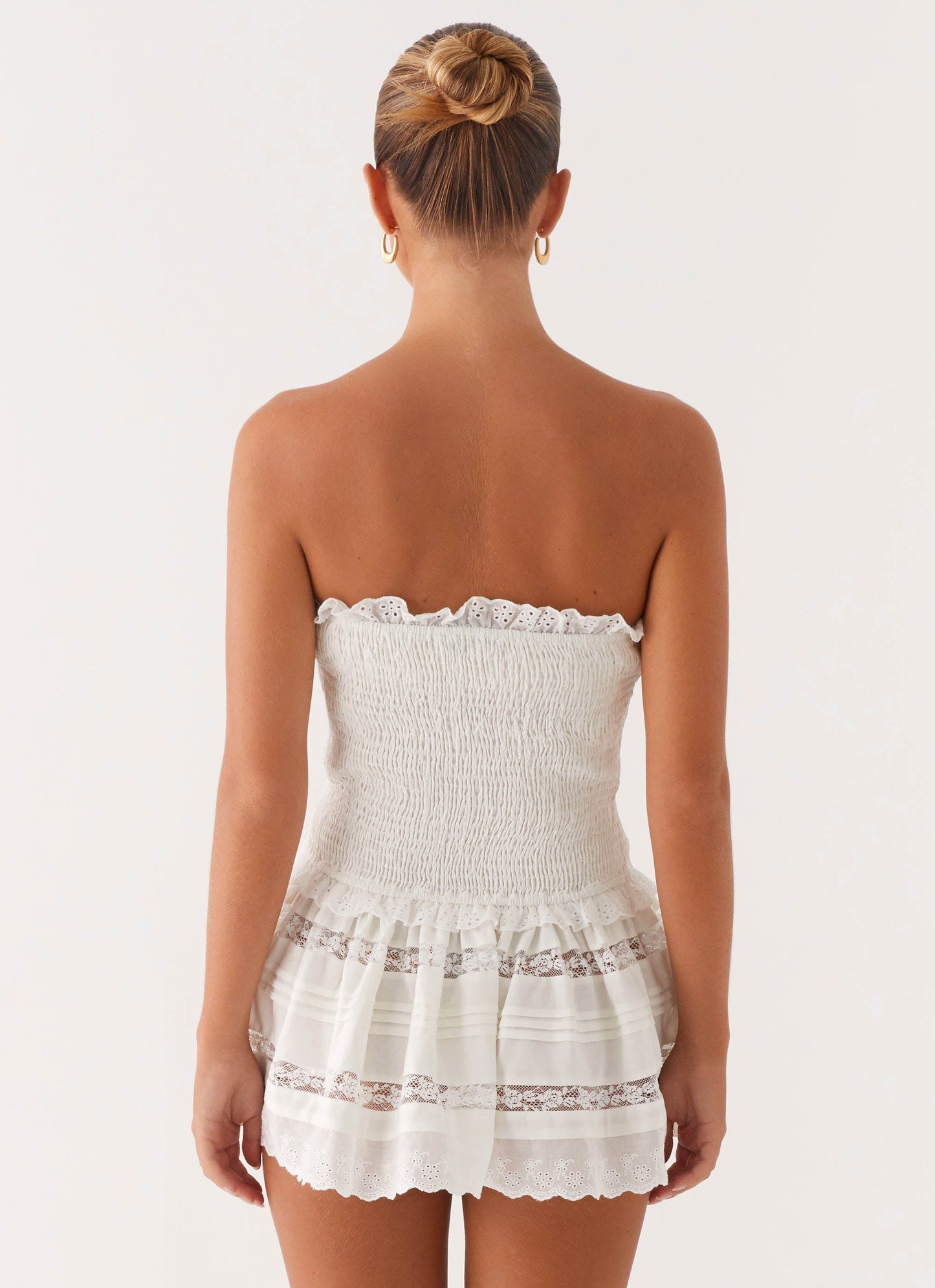Kimia Mini Dress - White