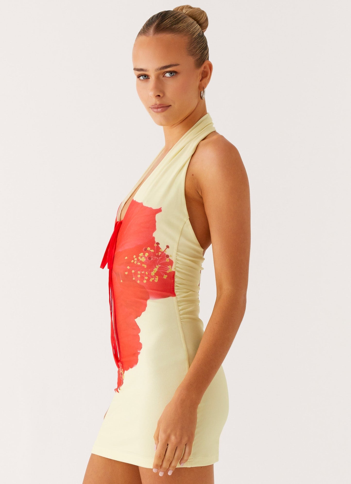 Know You Better Mini Dress - Scarlet Floral