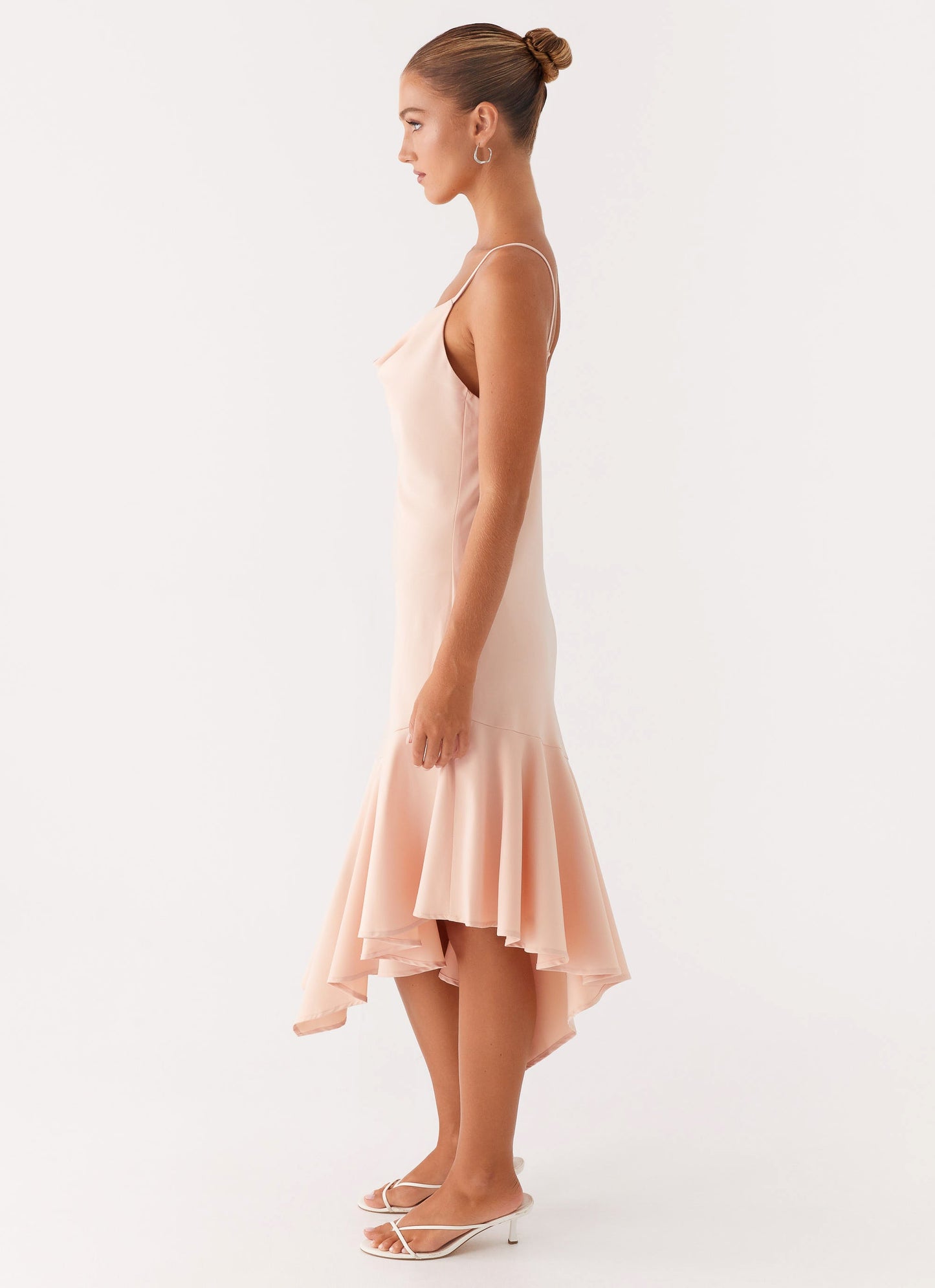 Korby Midi Dress - Pink