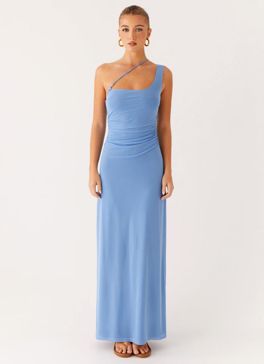 Larisa Maxi Dress - Cornflower Blue
