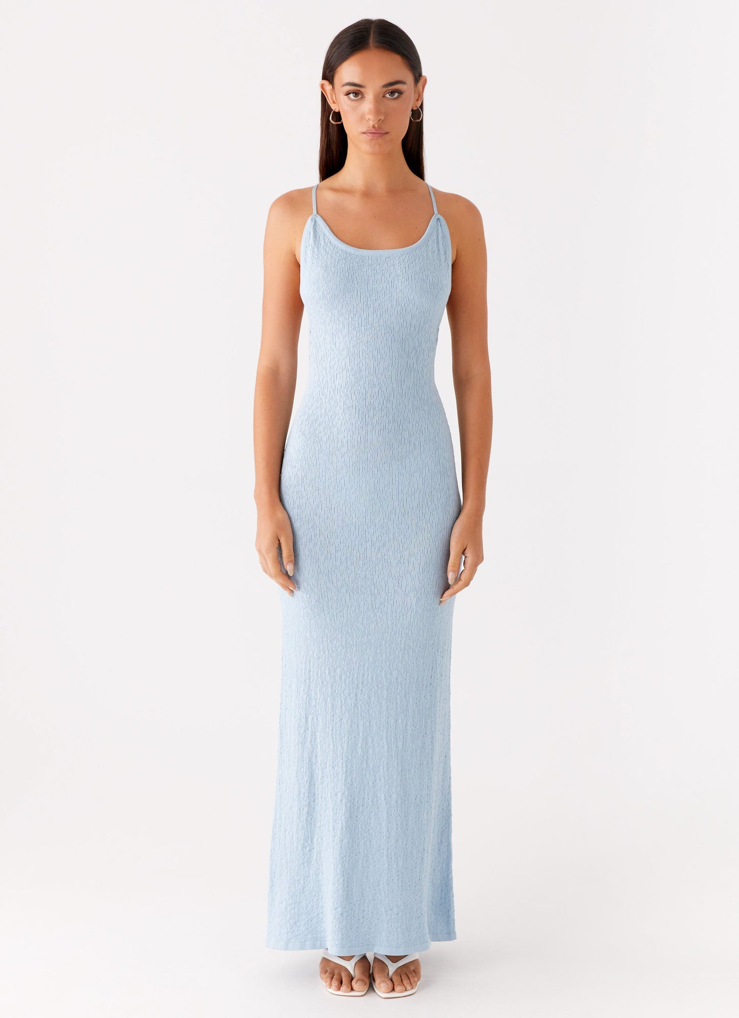 Lopez Maxi Dress - Blue