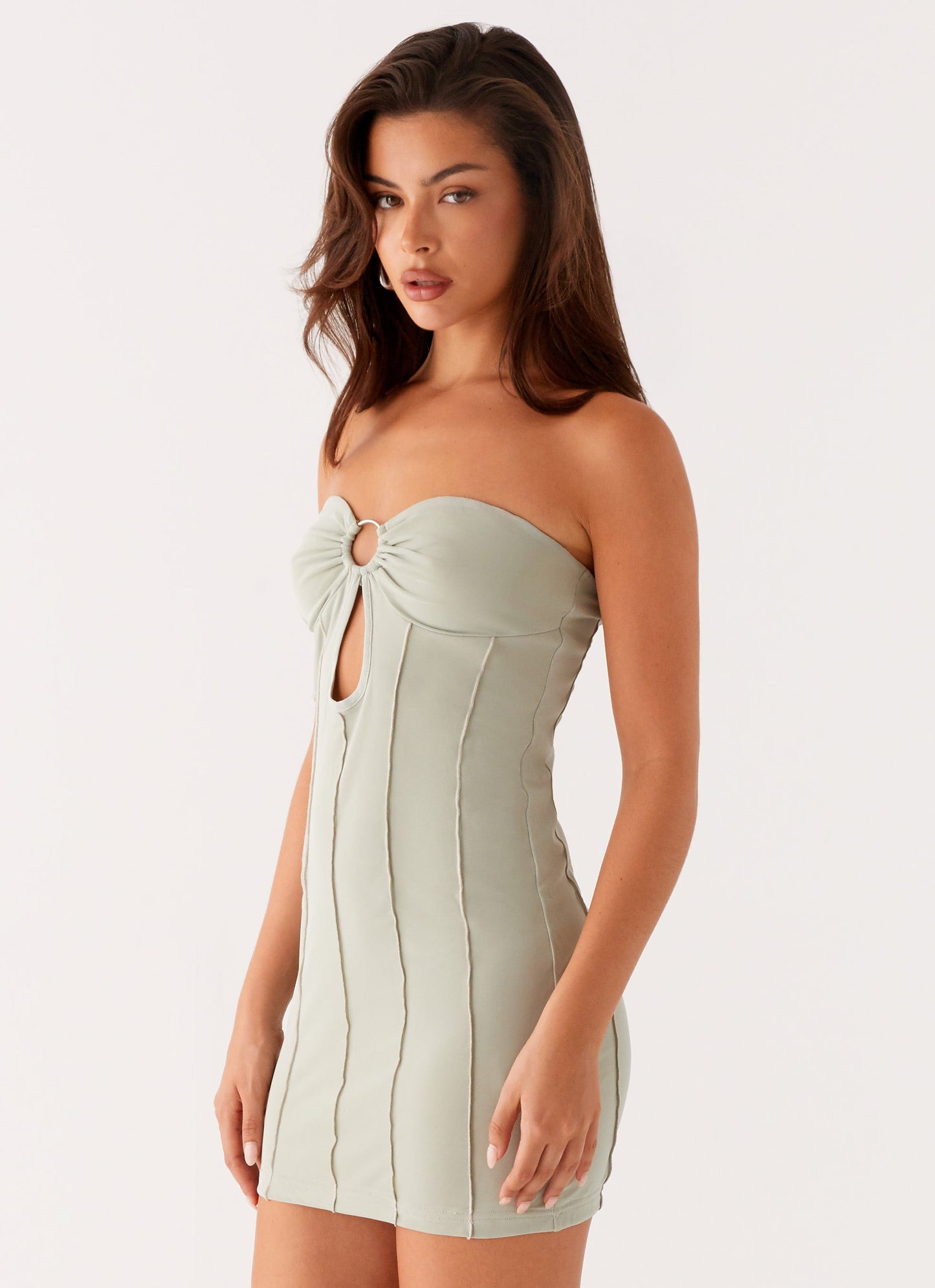 Love Affair Mini Dress - Sage