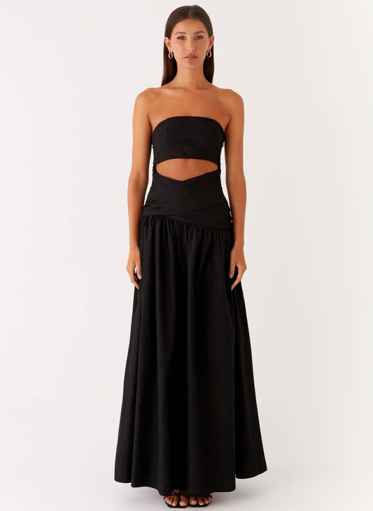Lumen Maxi Dress - Black