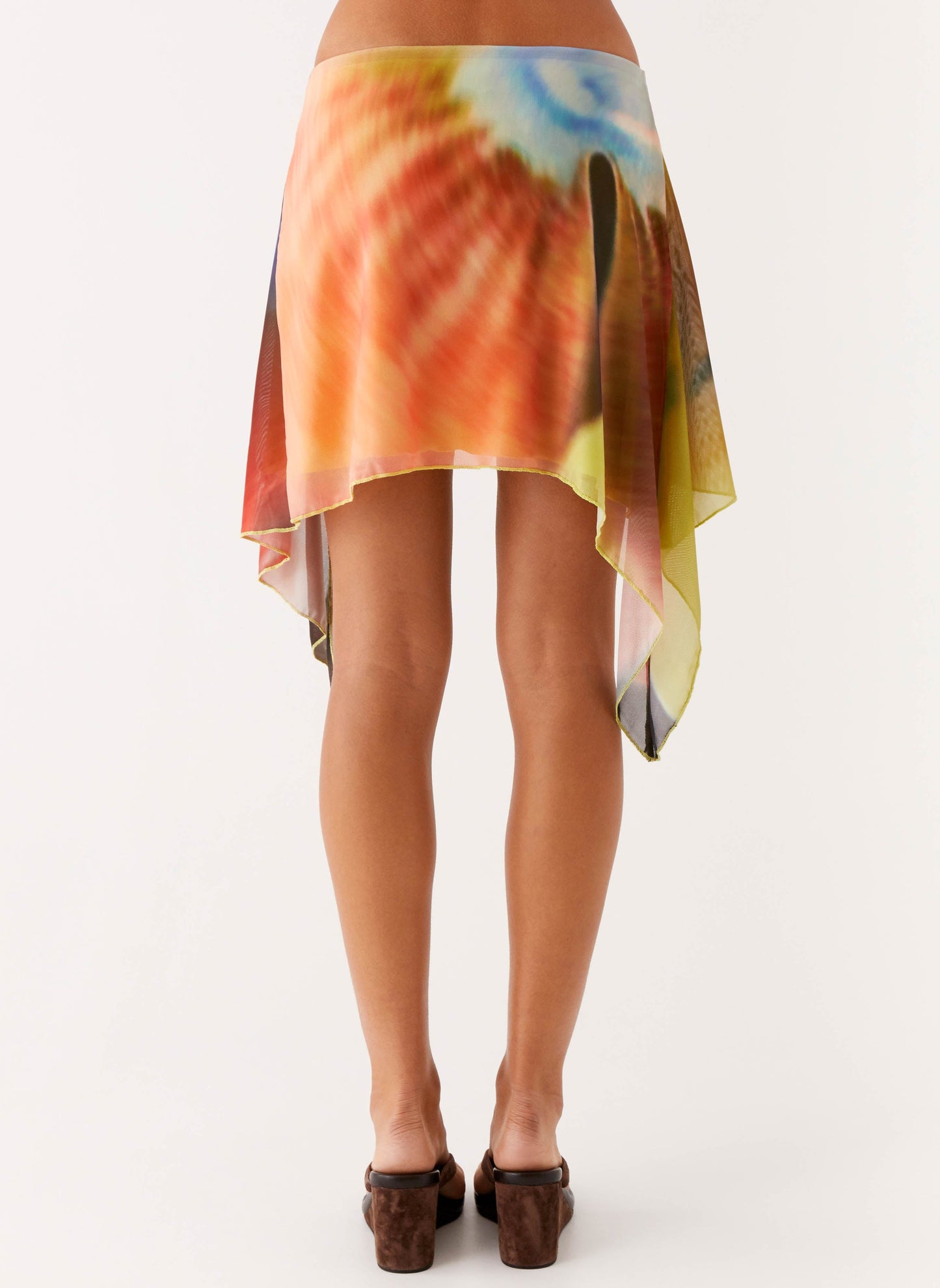 Lustra Mini Skirt - Moody Floral