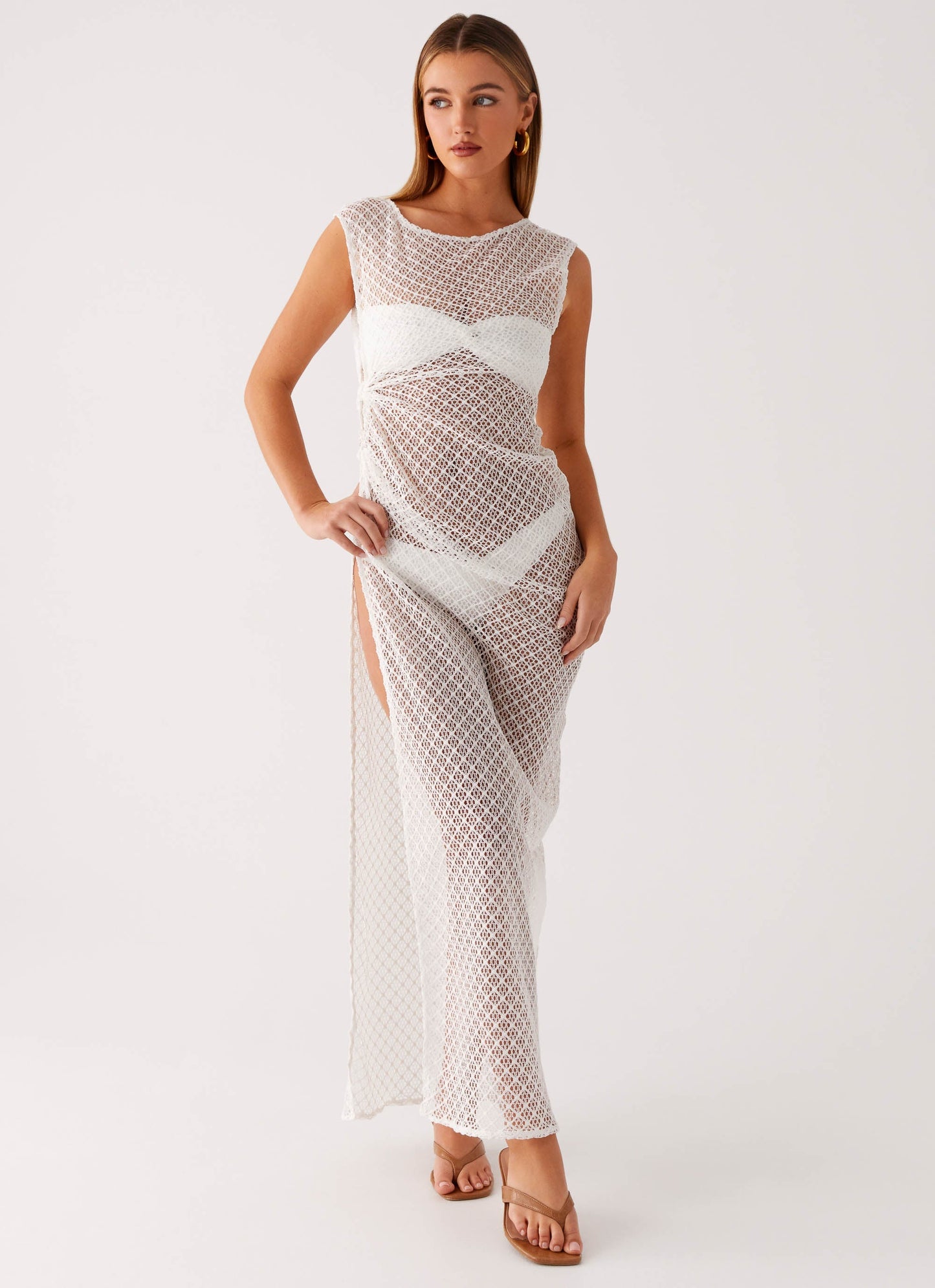 Maeva Maxi Dress - White