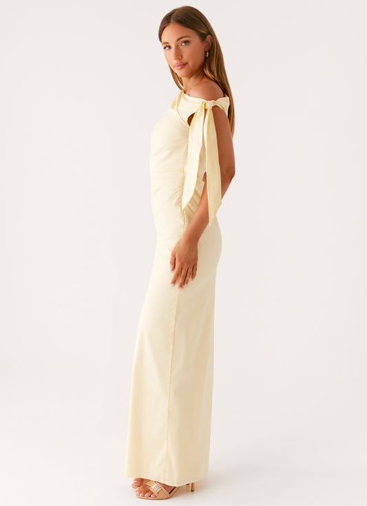 Marella Maxi Dress - Yellow