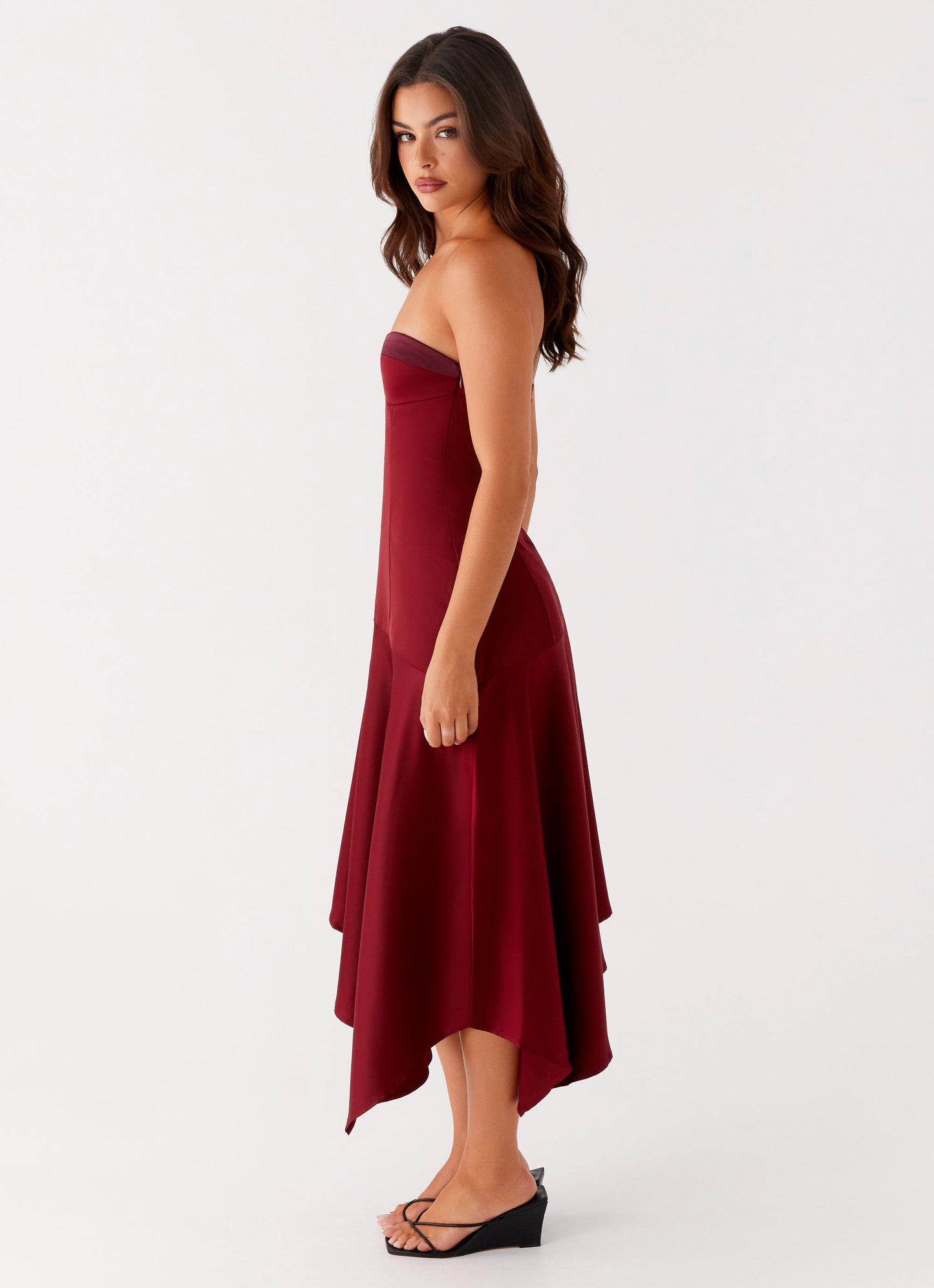 Matisse Midi Dress - Red