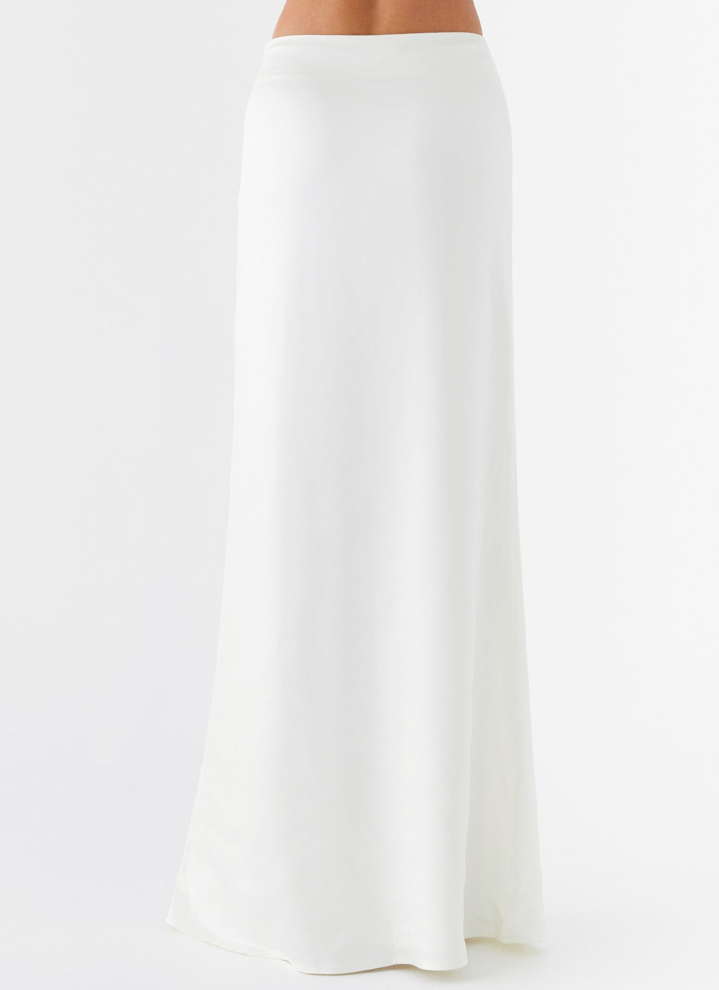 Morgan Low Rise Maxi Skirt - Ivory