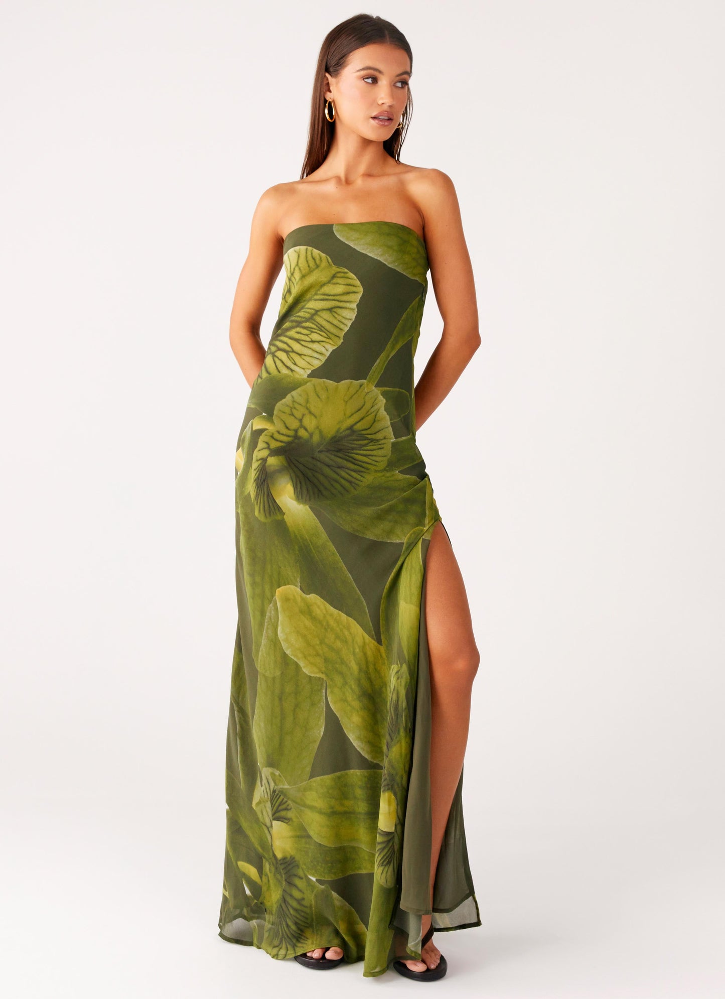 Nettle Maxi Dress - Tropic Floral
