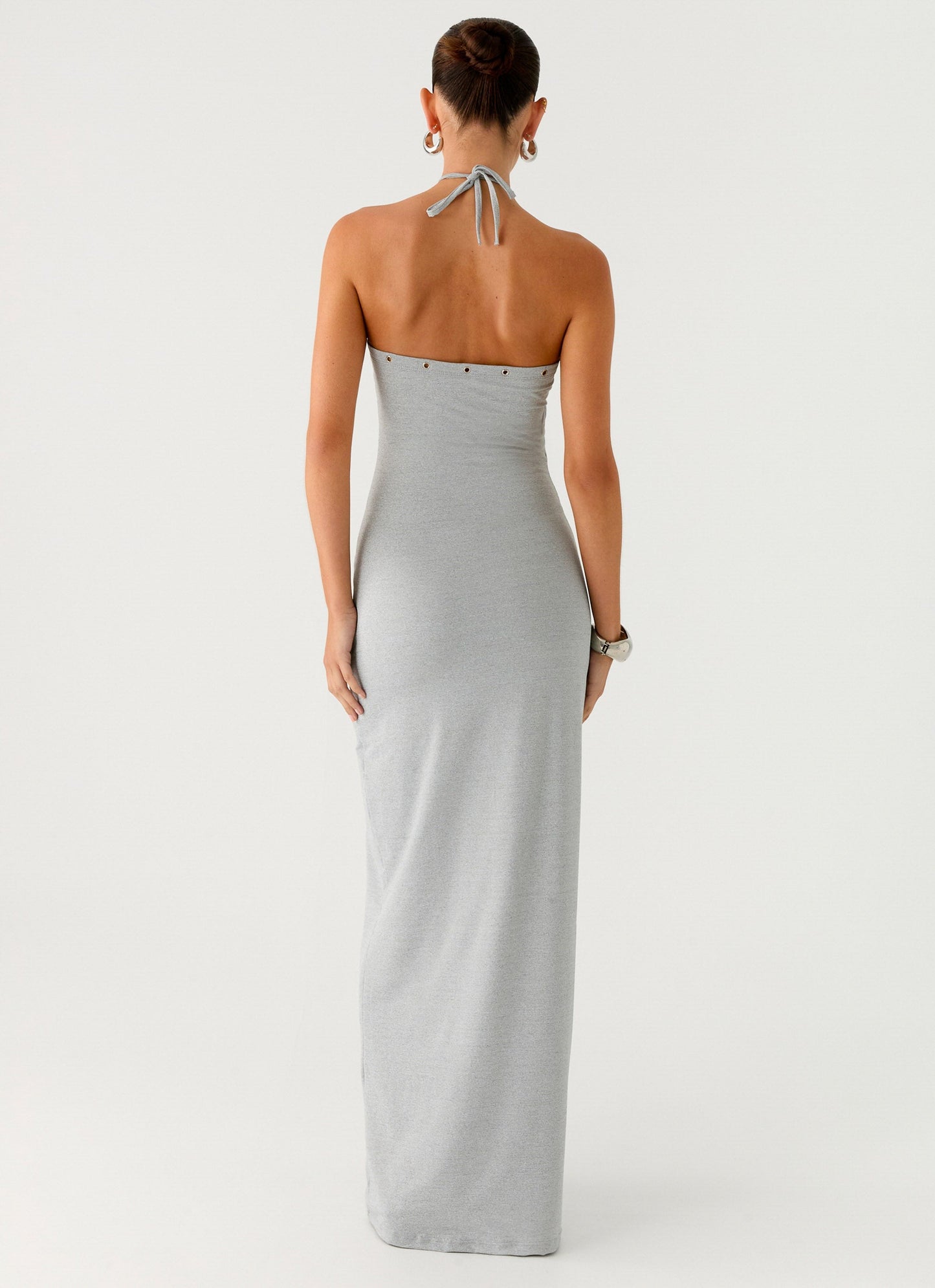 Off The Bass Maxi Dress - Grey