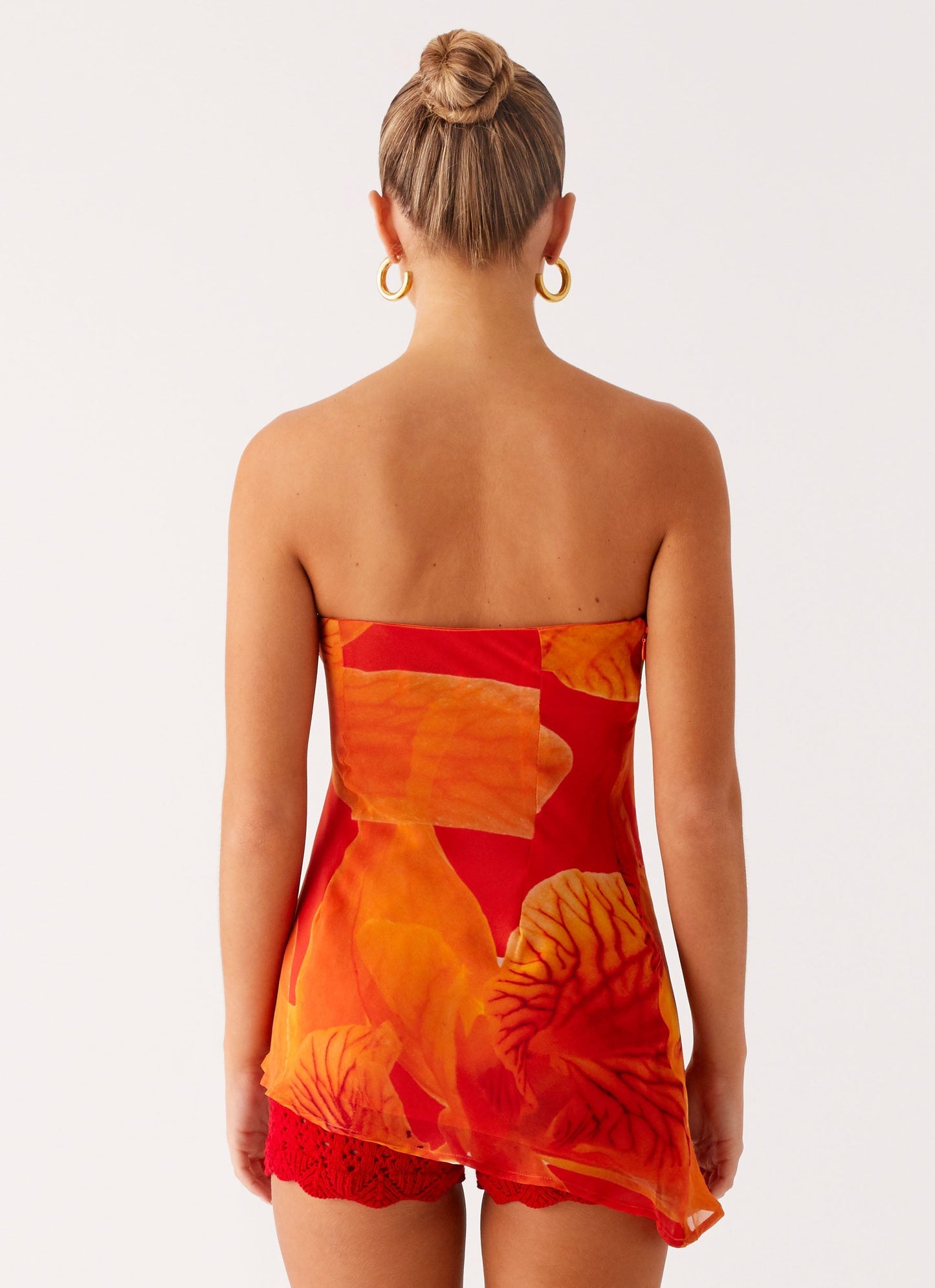 Over The Horizon Asymetrical Top - Serene Orange