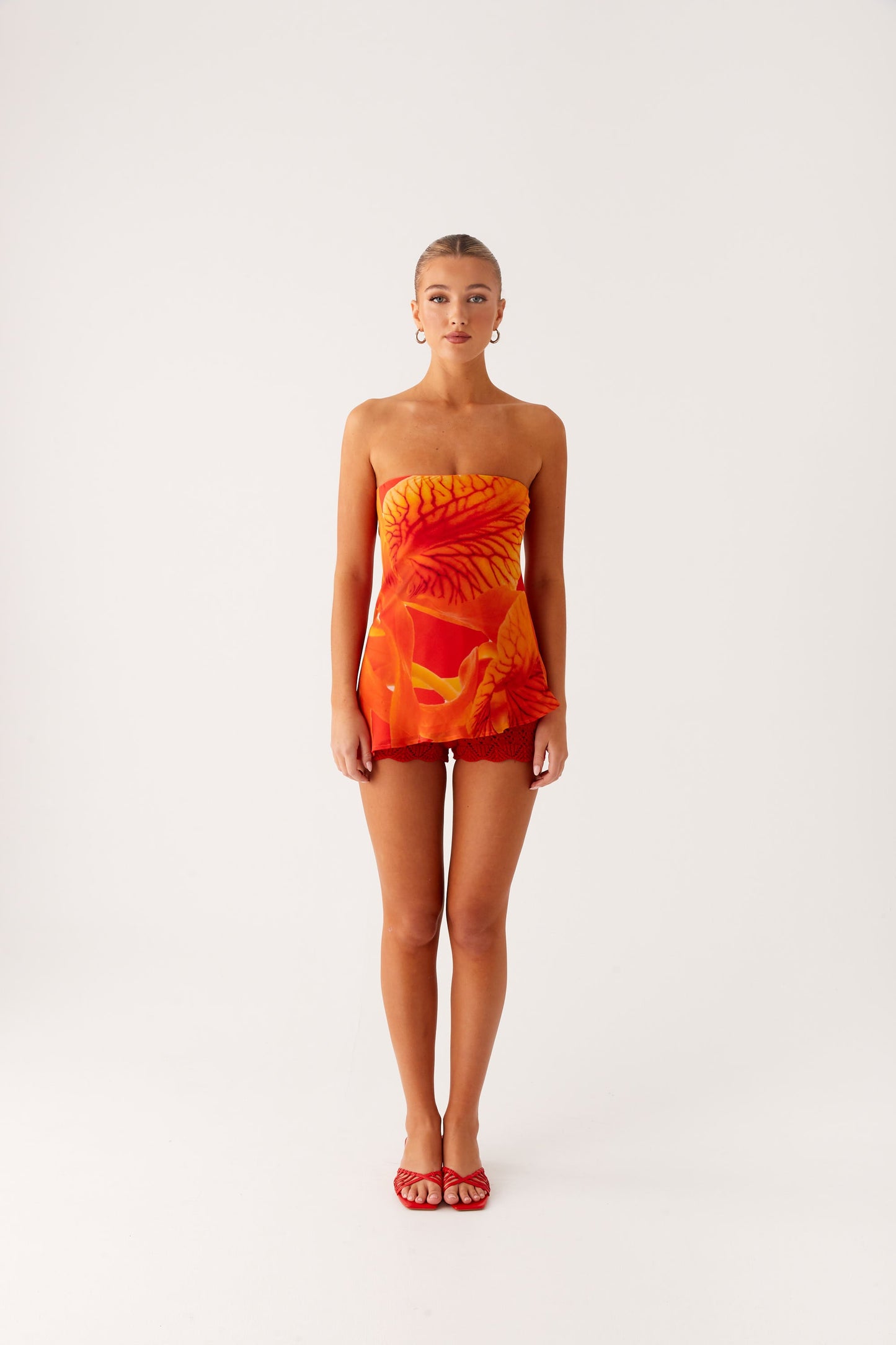 Over The Horizon Asymetrical Top - Serene Orange