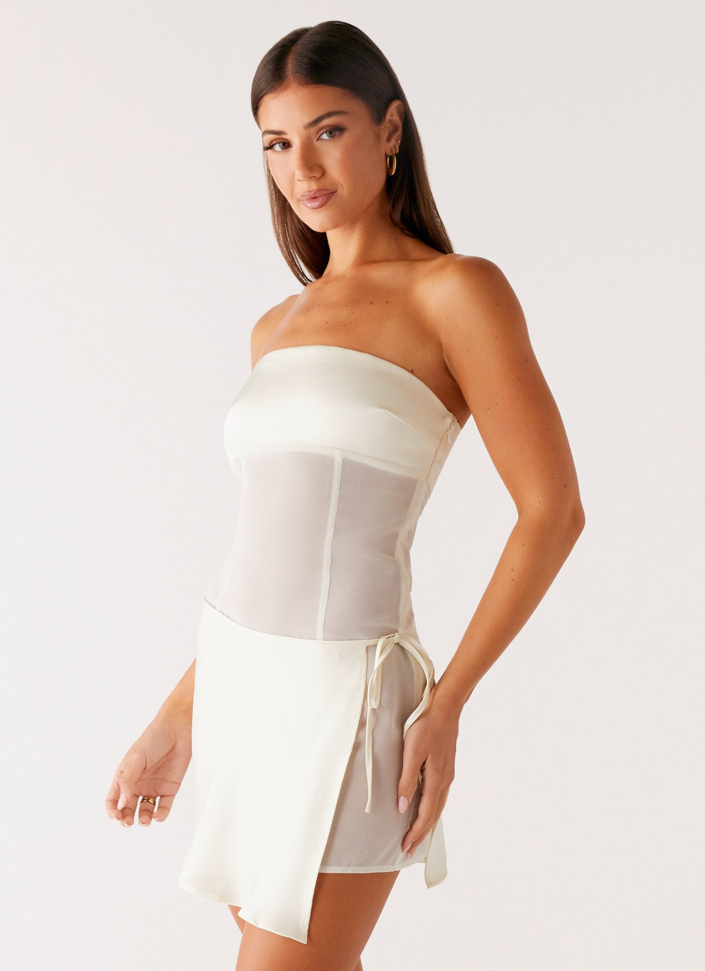 Philomena Mini Dress - Off White