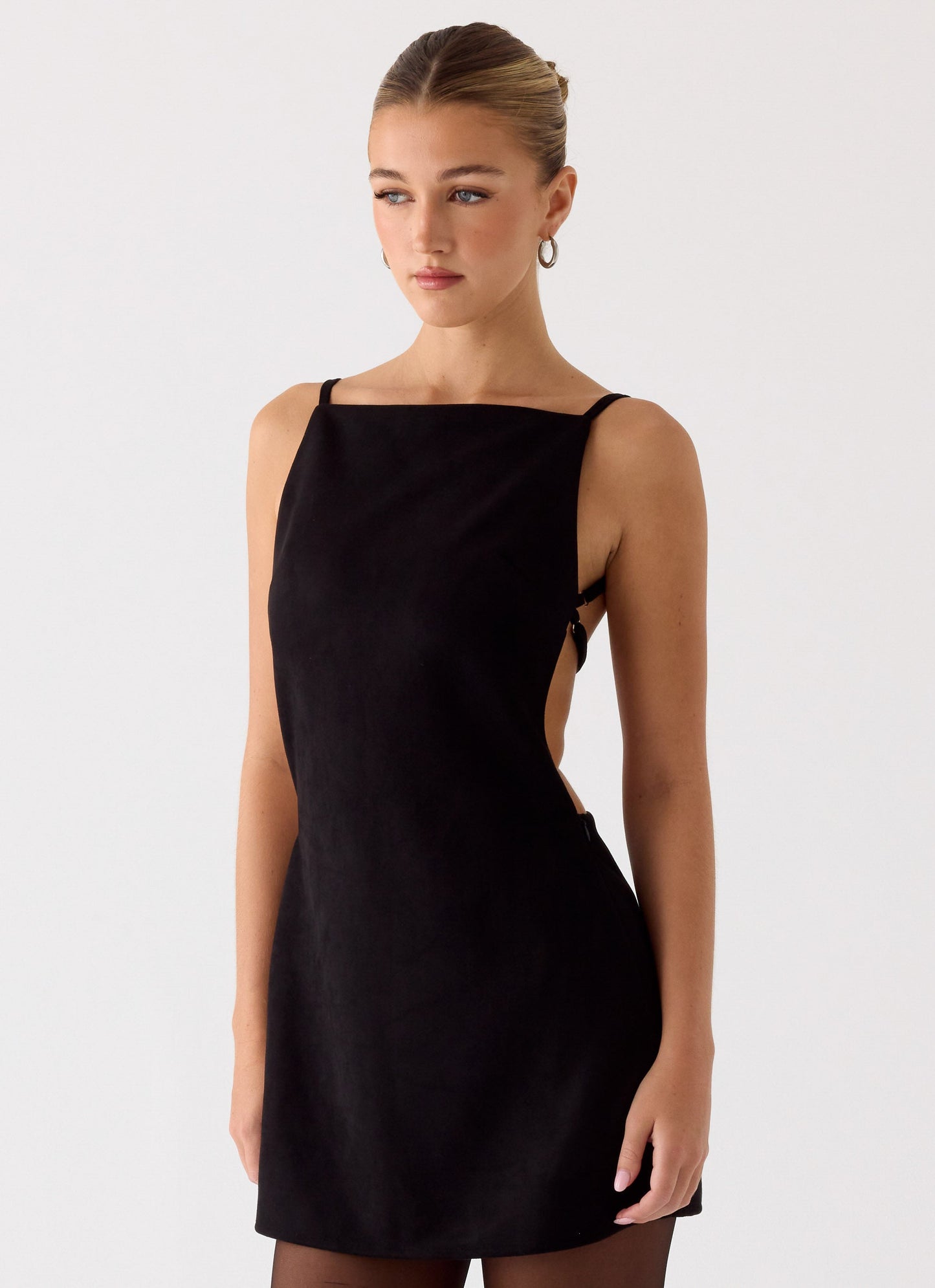 Play With Fire Mini Dress - Black