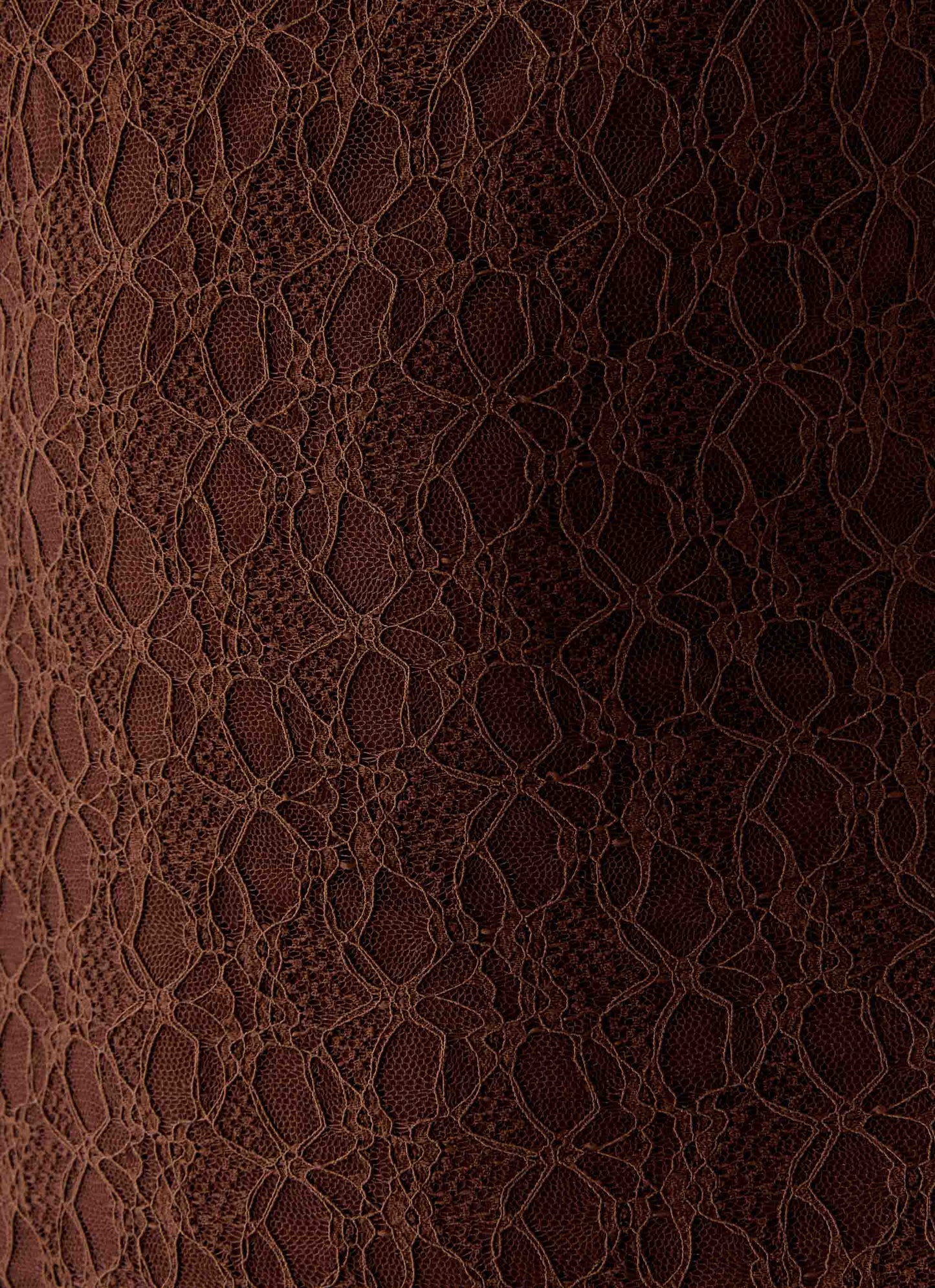 Promise Me Lace Maxi Dress - Chocolate