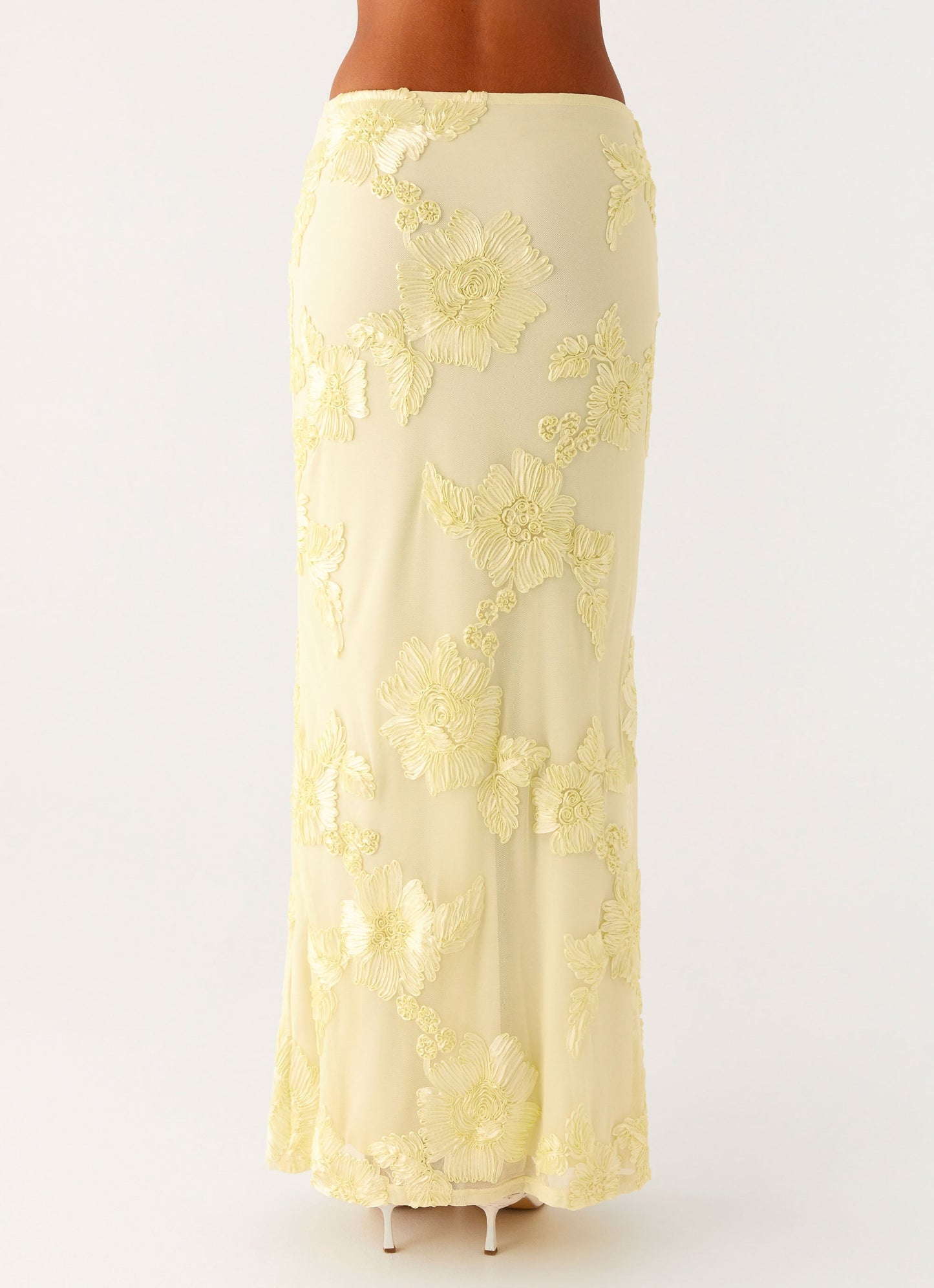 Radiate Maxi Skirt - Yellow