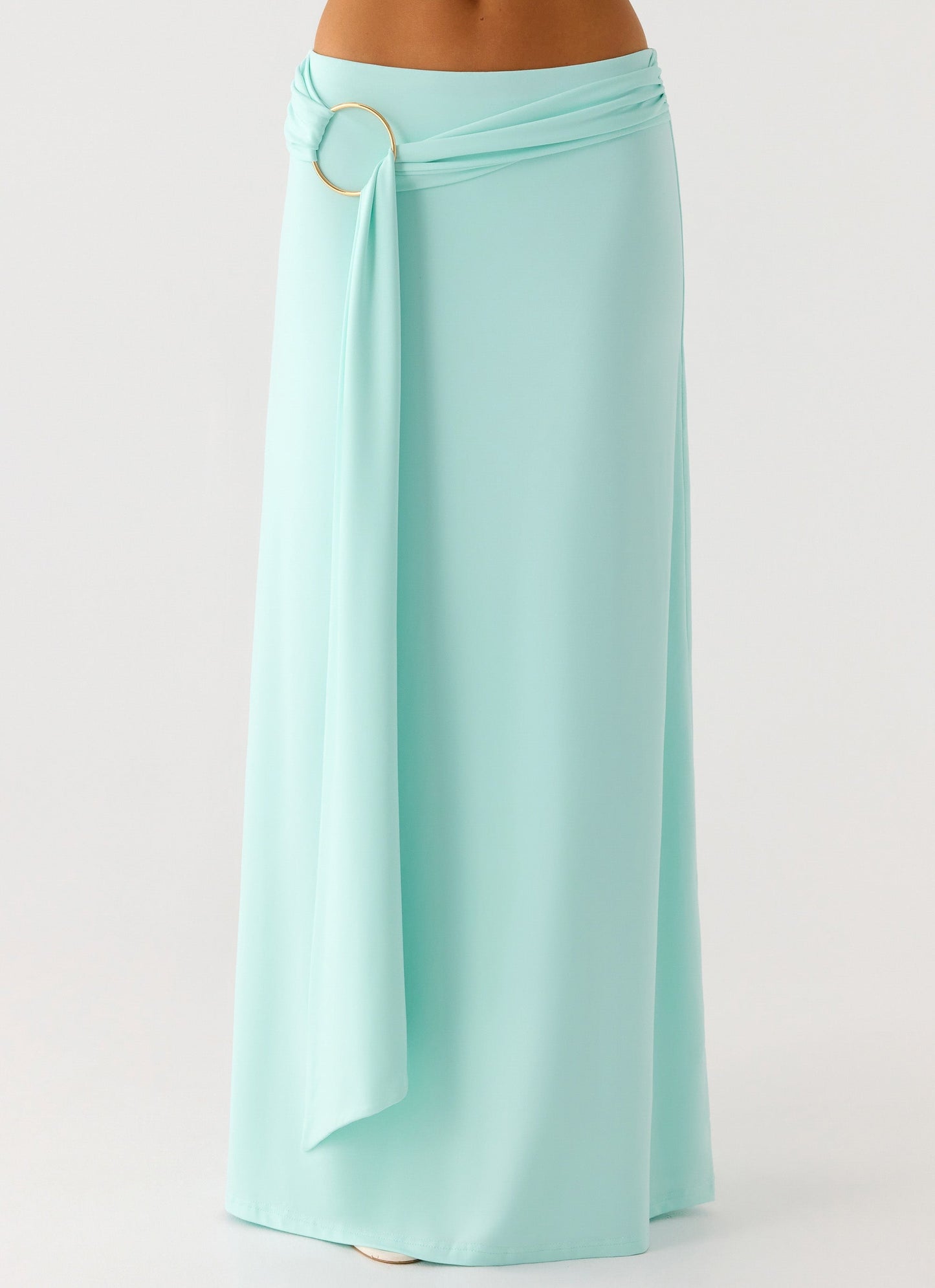 Ravi Maxi Skirt - Aqua