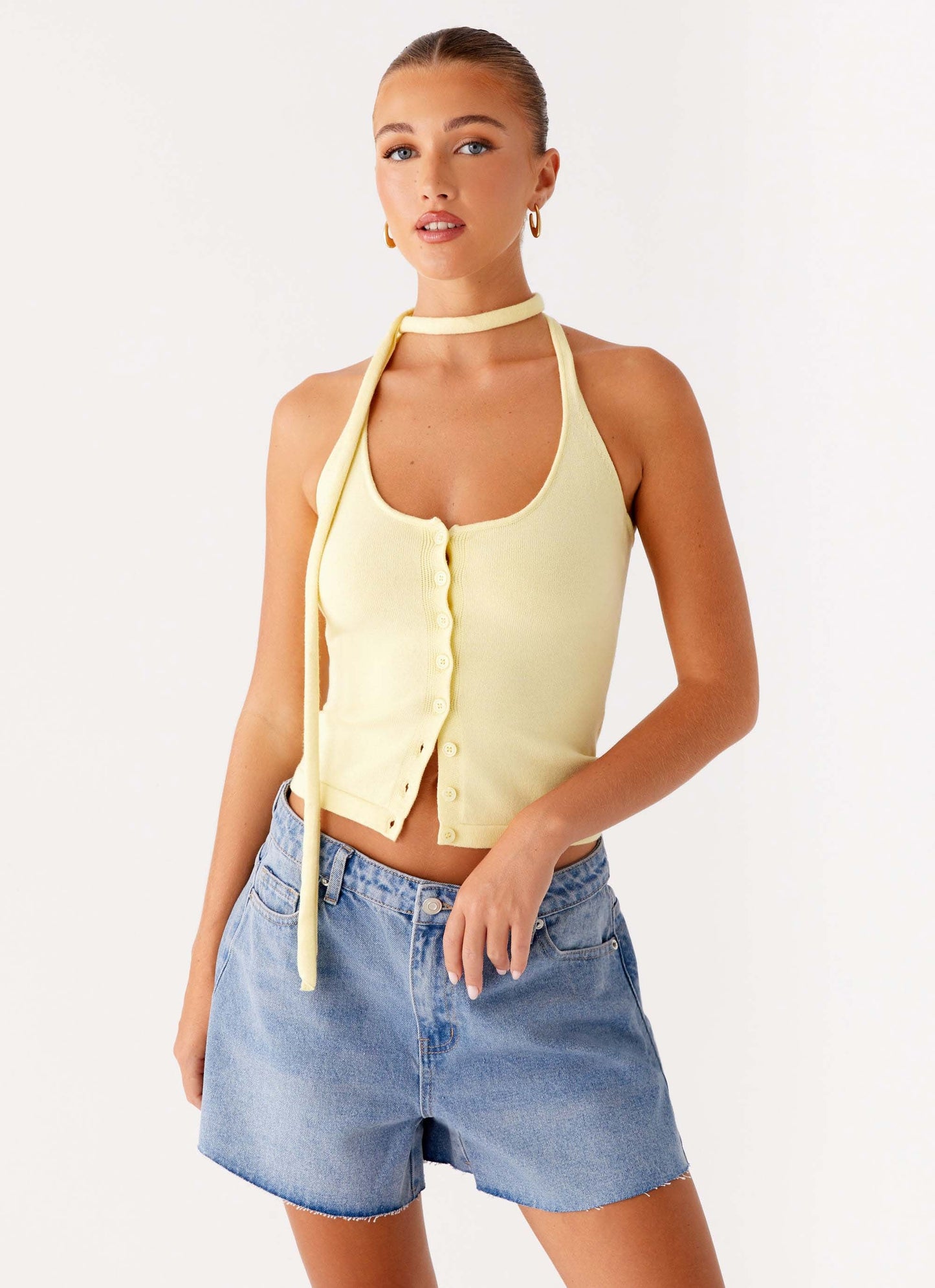 Roland Denim Shorts - Blue