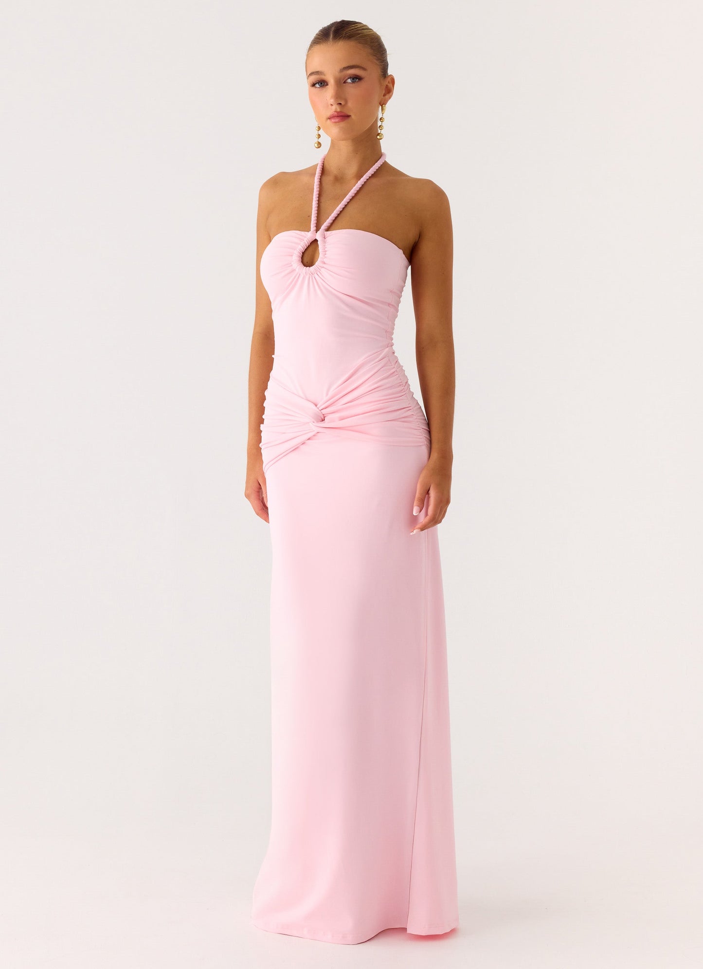 Sacred Maxi Dress - Pale Pink