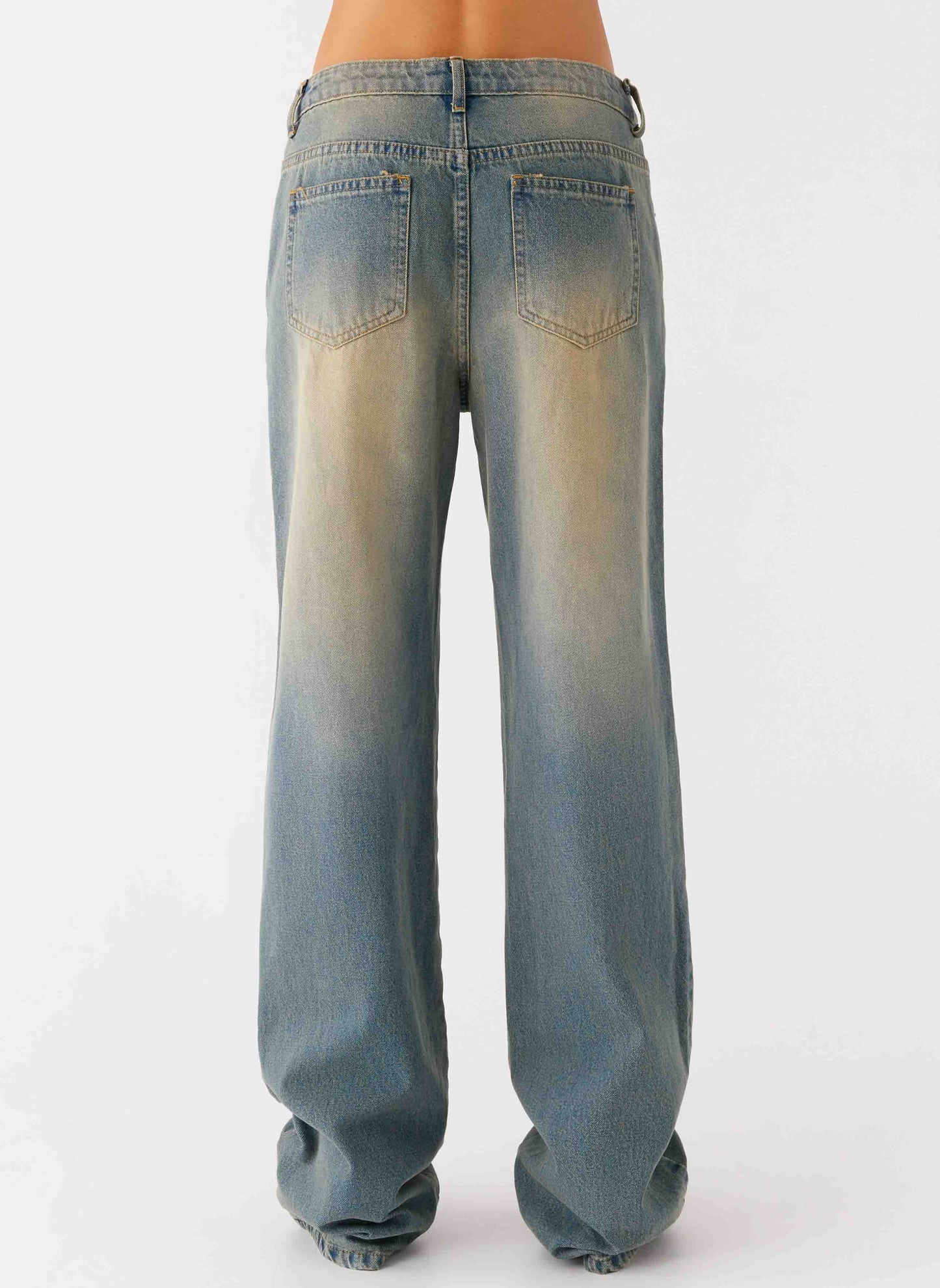 San Diego Straight Leg Jeans - Blue Wash