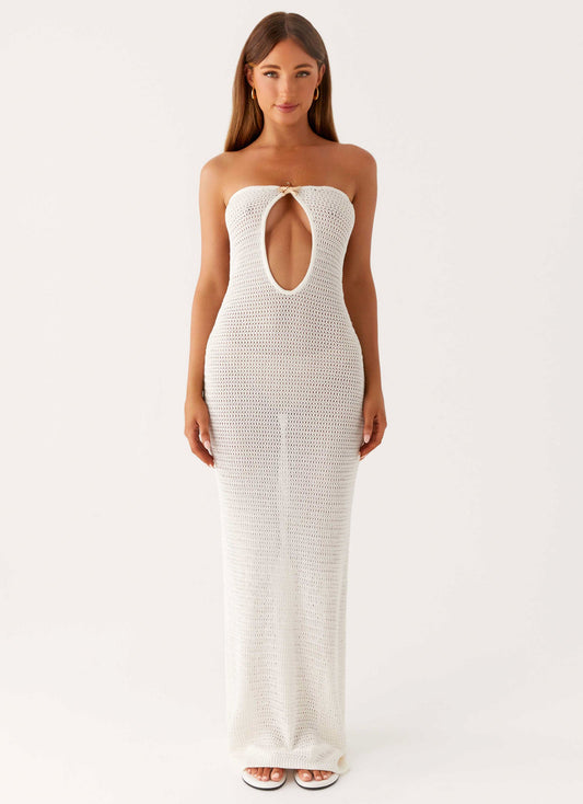Seafoam Maxi Dress - Ivory