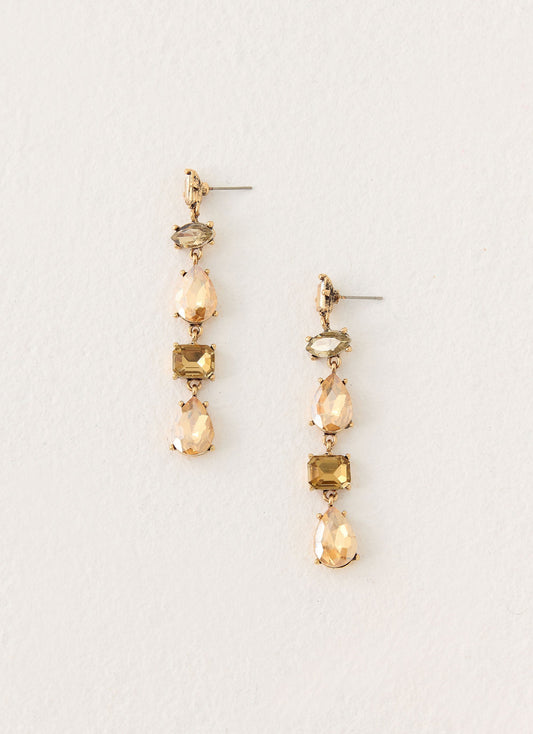 Soleil Shade Earrings - Taupe