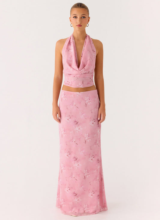 Soren Halter Top - Vintage Floral