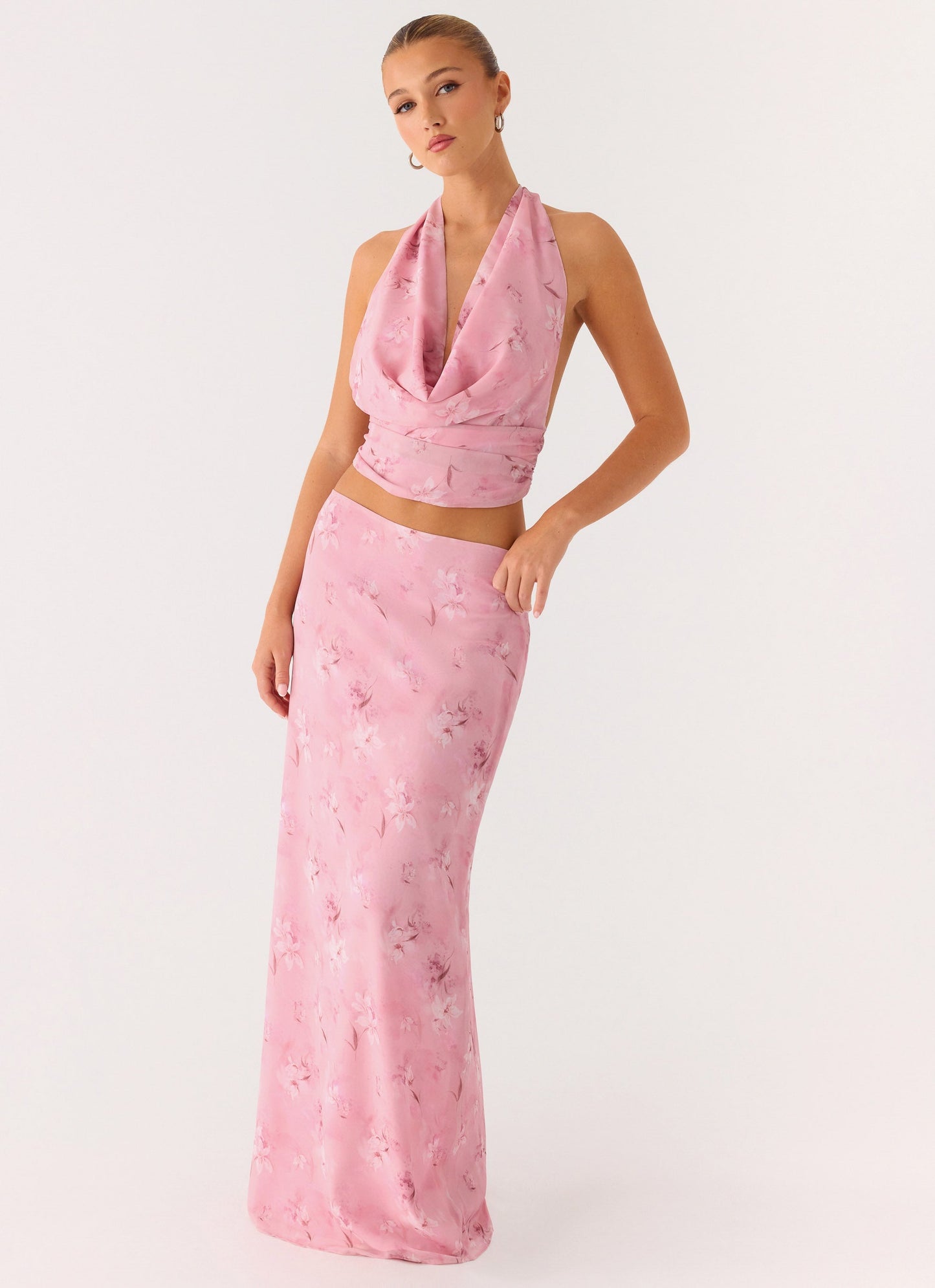 Soren Halter Top - Vintage Floral