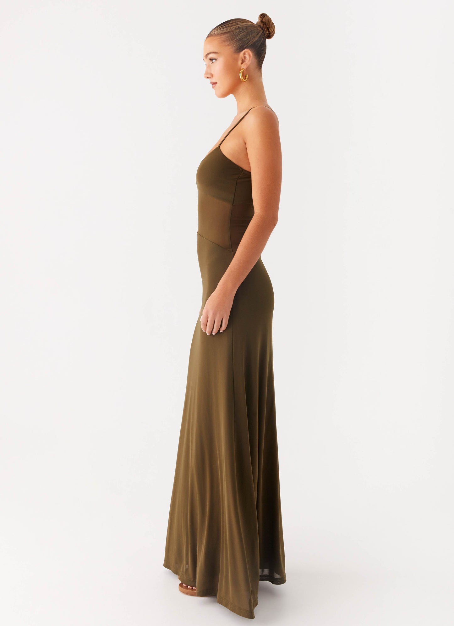 Starfall Maxi Dress - Khaki