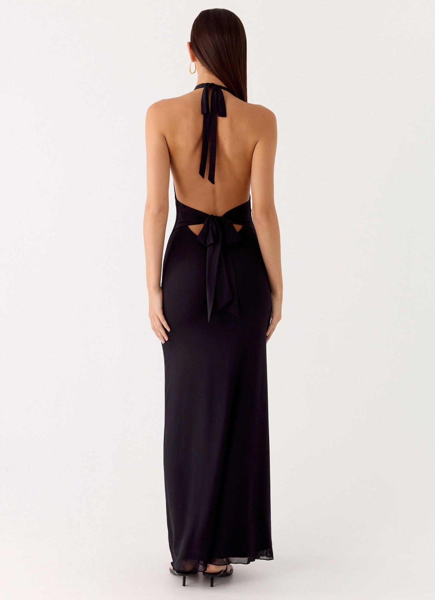 Starlight Nights Maxi Dress - Black