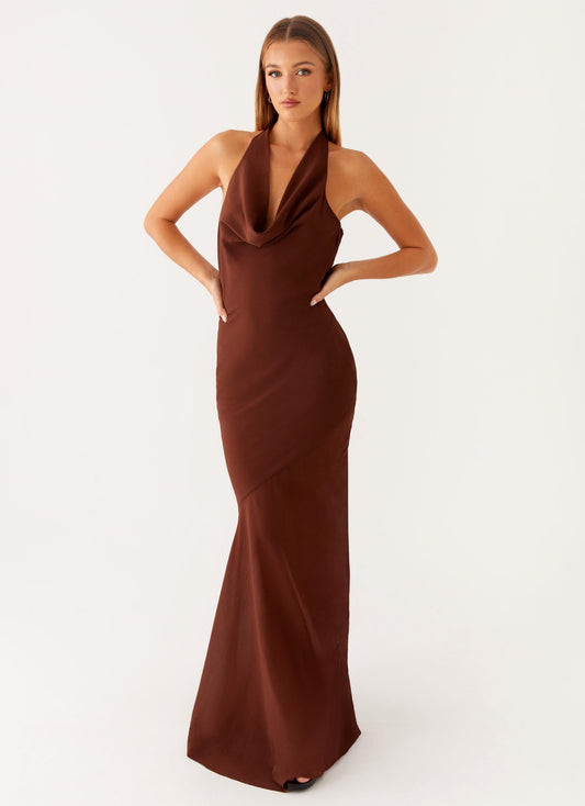 Sullivan Maxi Dress - Chocolate