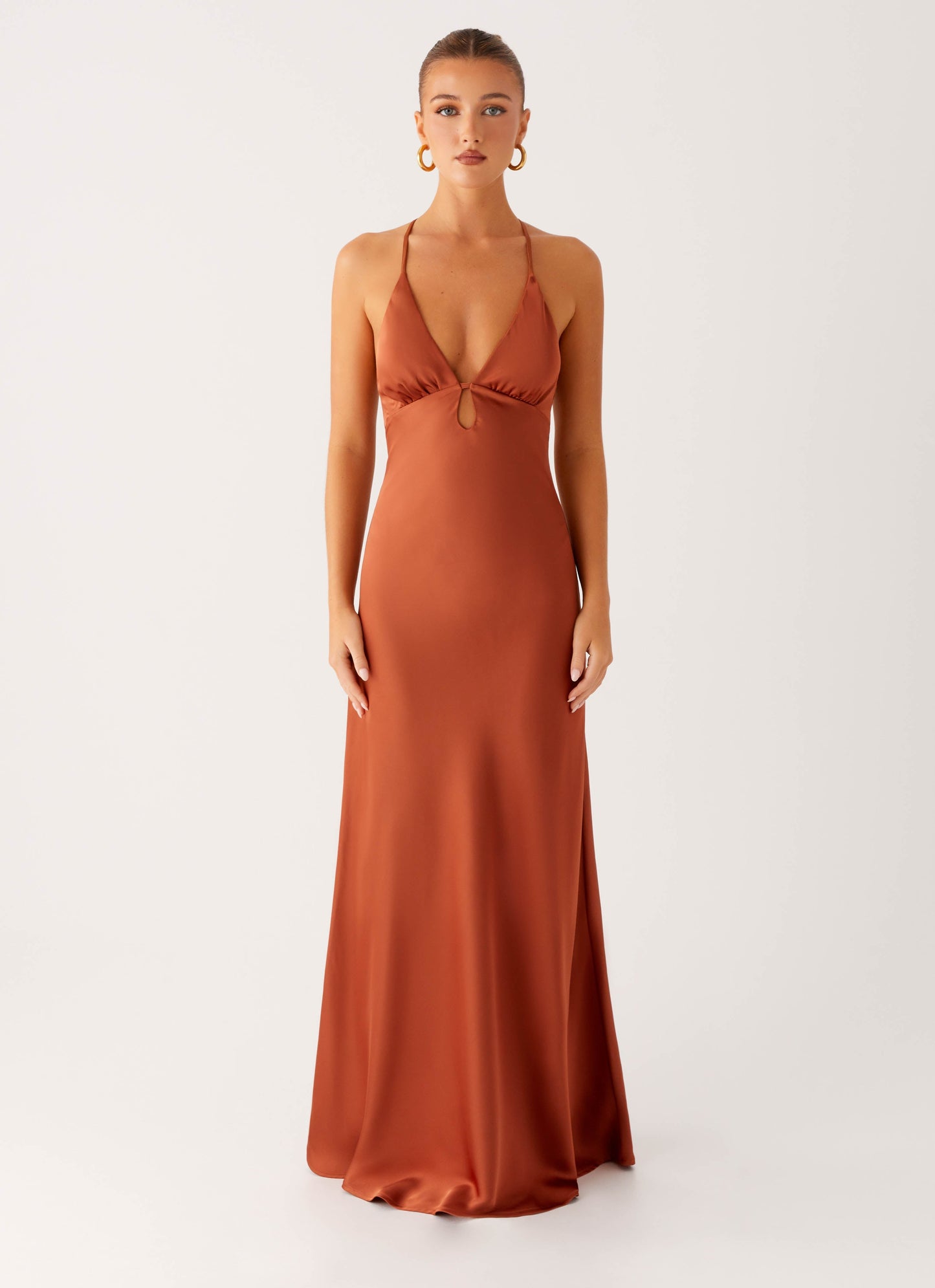 Sundowner Maxi Dress - Rust