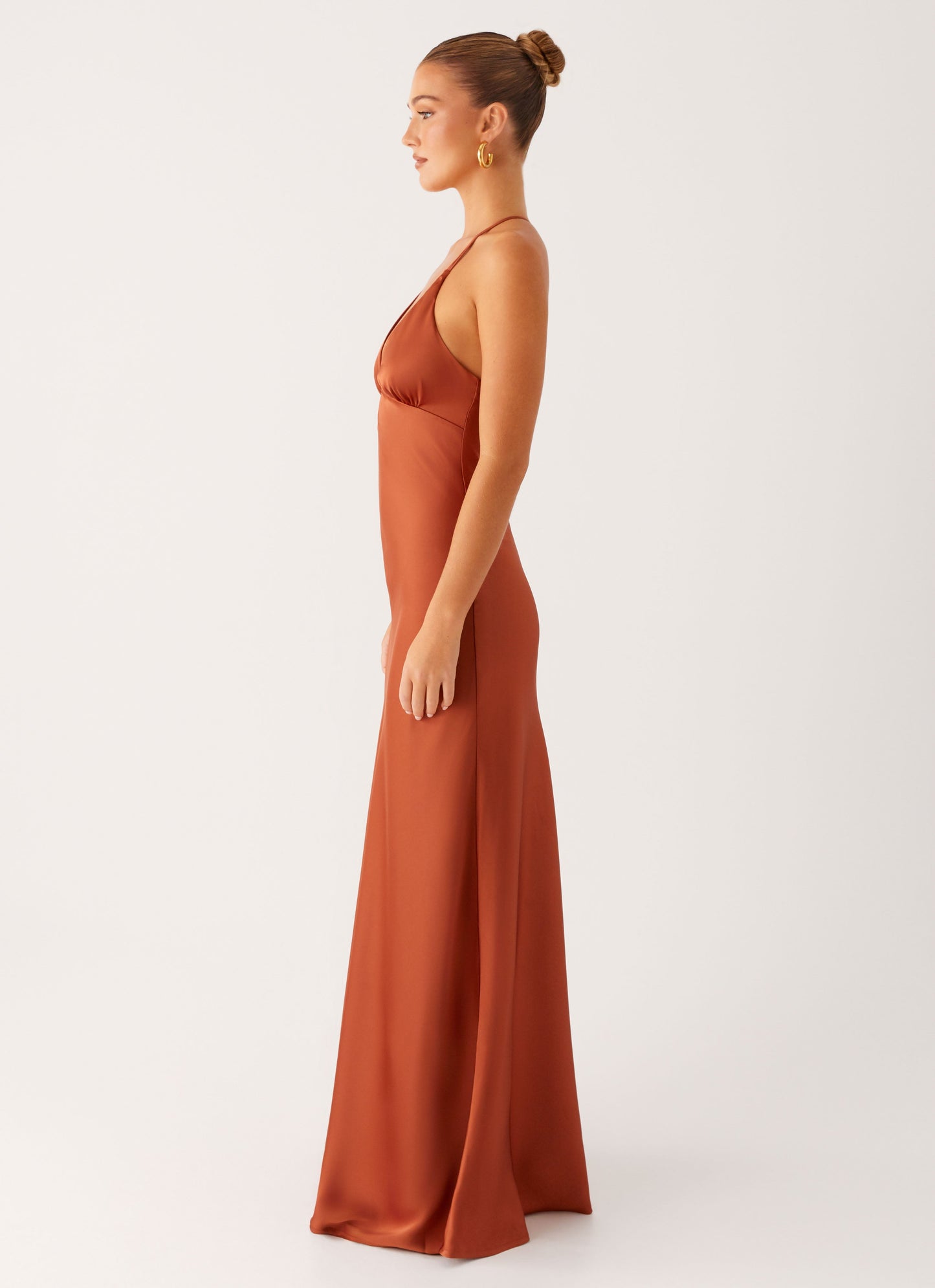 Sundowner Maxi Dress - Rust