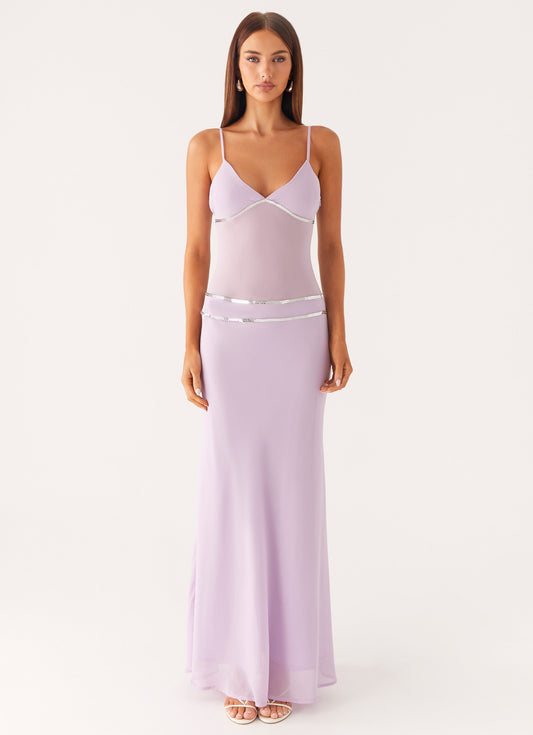 Sweet On You Maxi Dress - Lavender