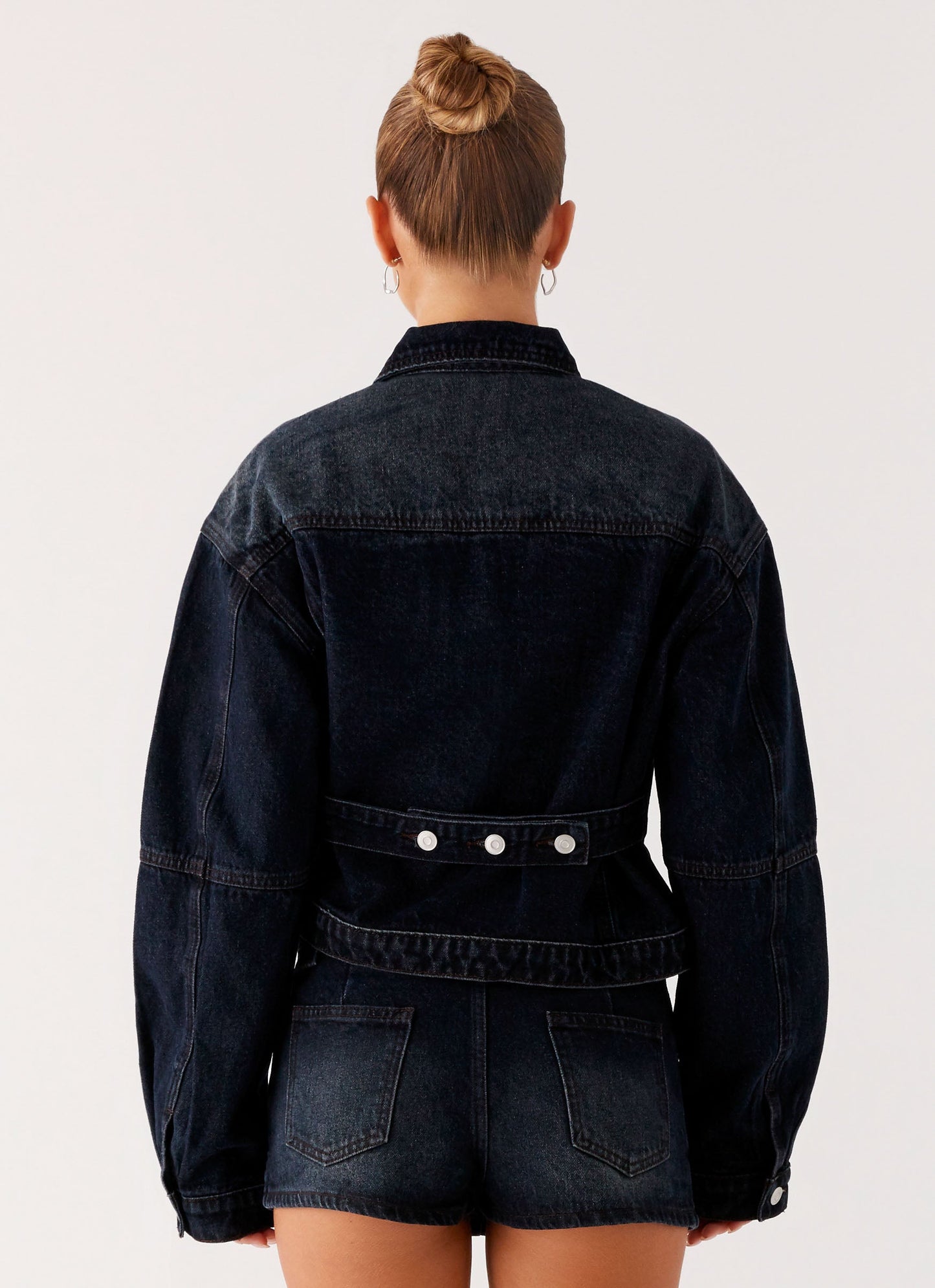 Tropics Denim Jacket - Washed Dark Blue