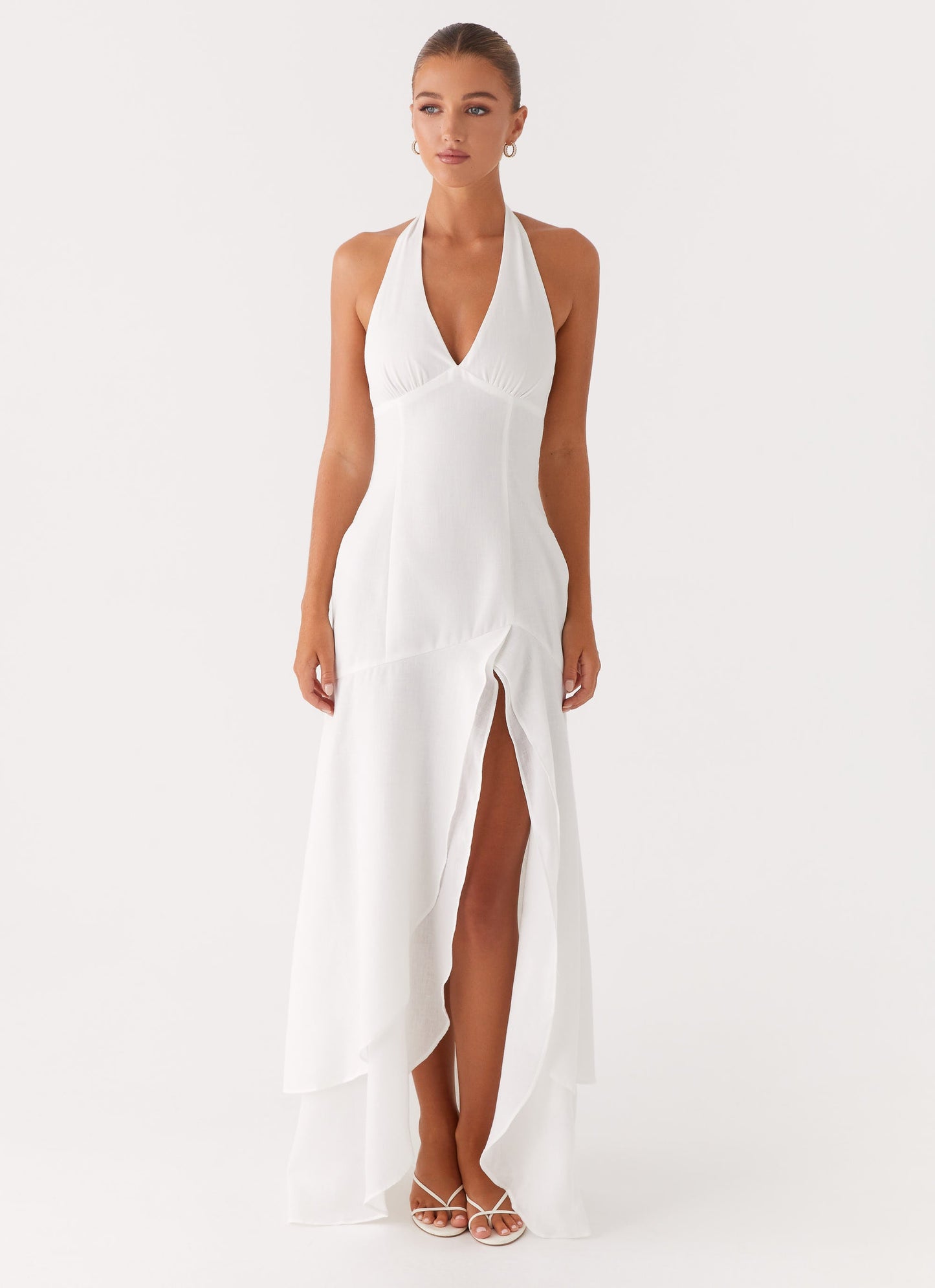 Turu Maxi Dress - White