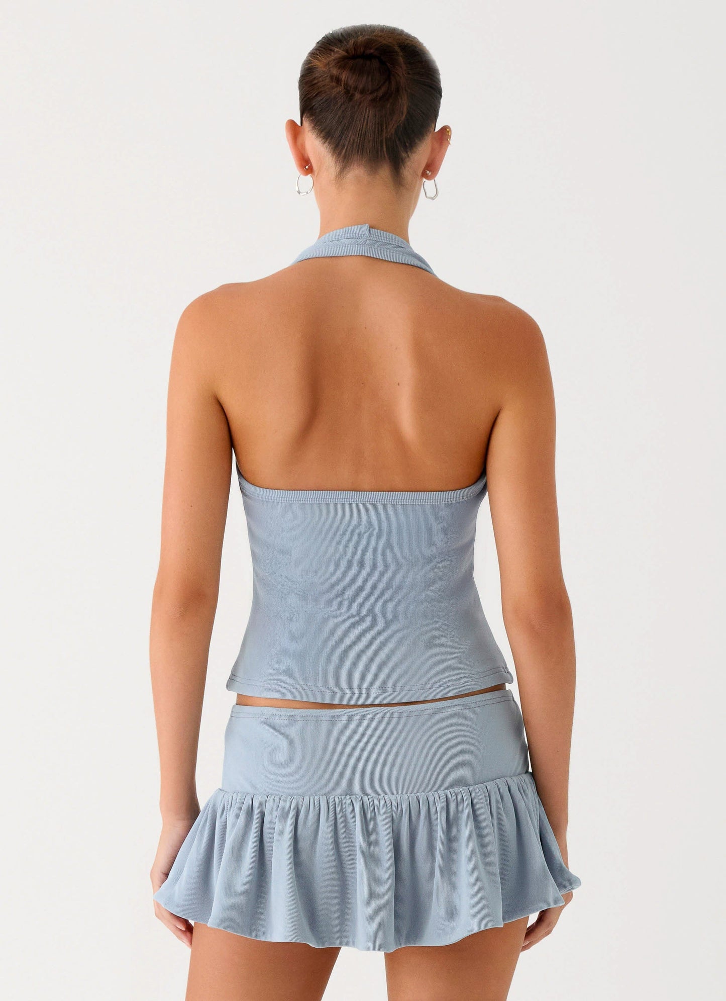 Vegas Nights Low Rise Skort - Blue