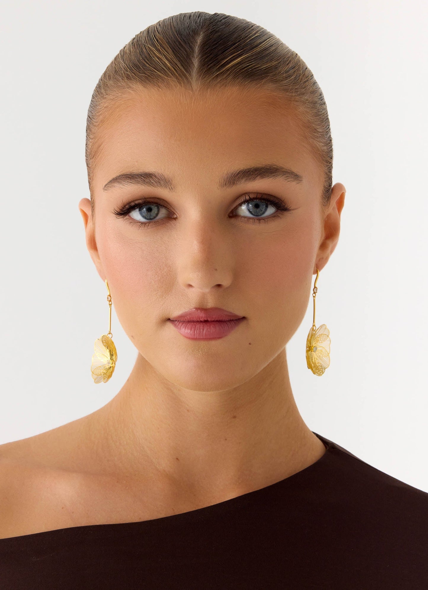 Violet Hour Earrings - Gold