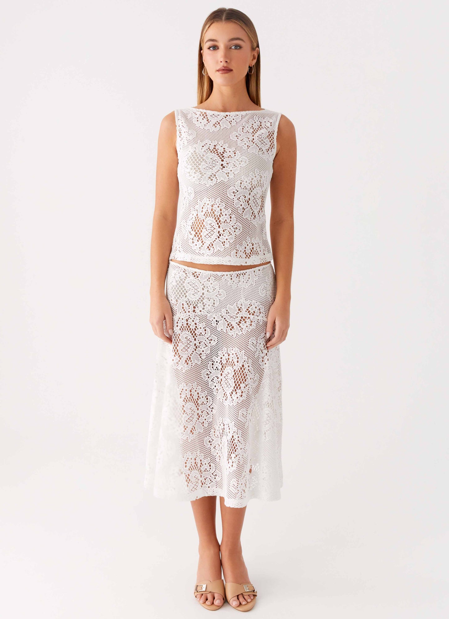 Virelle Lace Top - Ivory