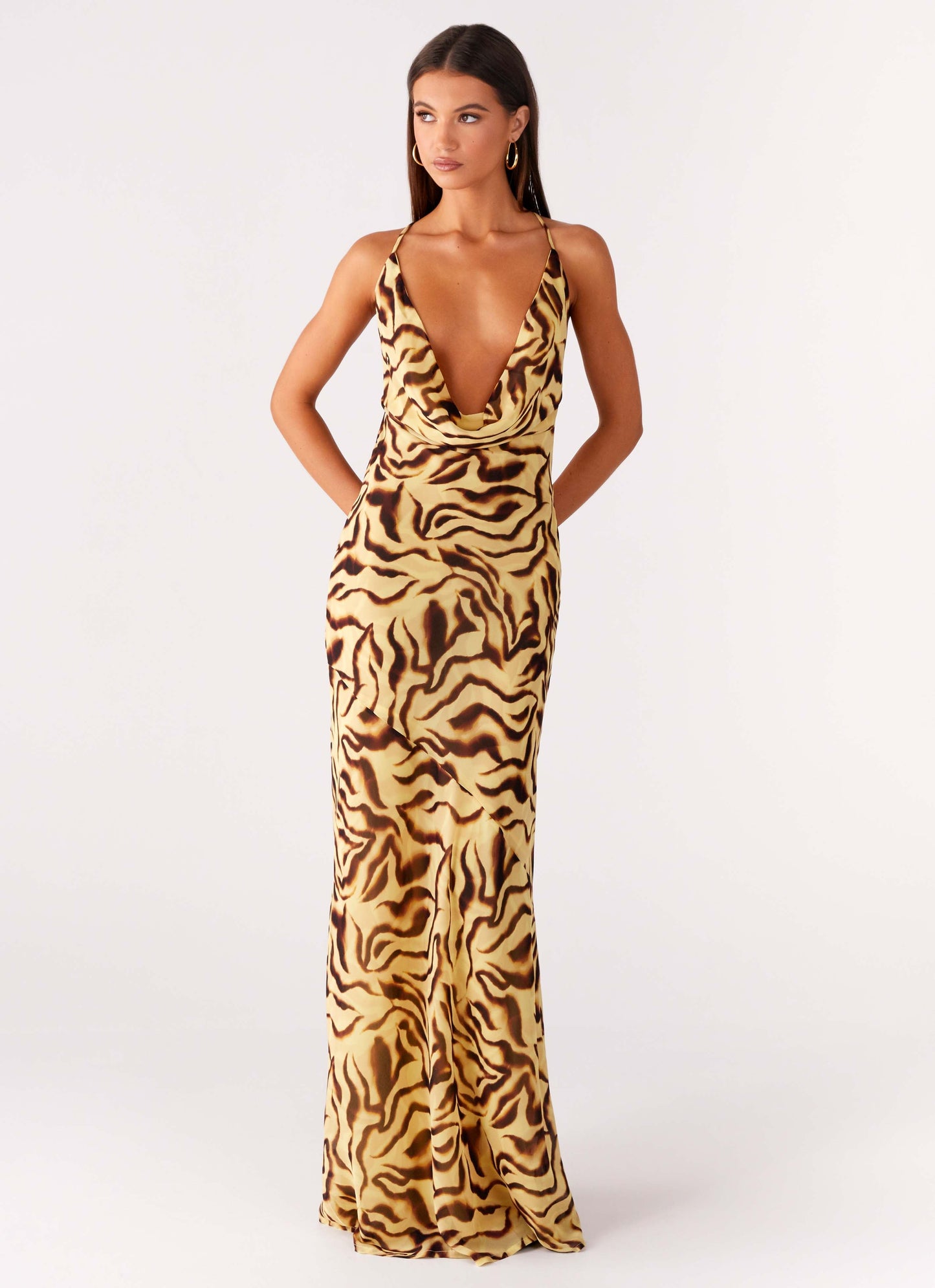 Viva Lune Maxi Dress - Laguna Print