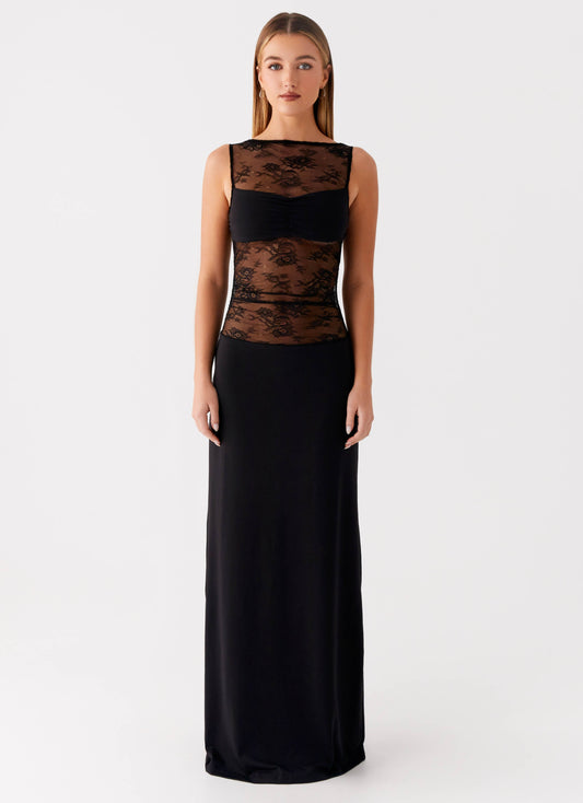Wesley Maxi Dress - Black